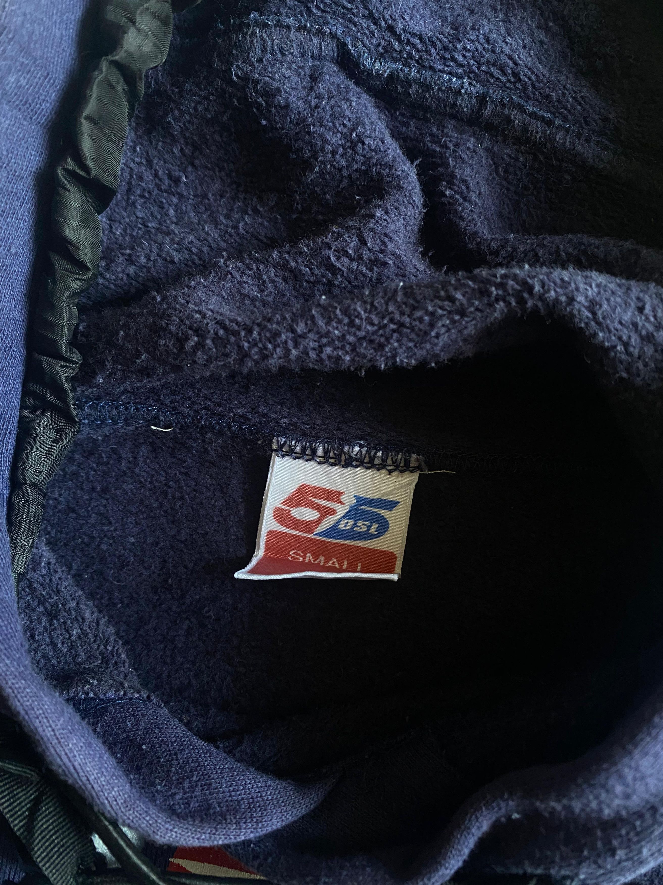 Vintage FREE TAX ! 55DSL By Diesel 90s Hoodie Size US S / EU 44-46 / 1 - 7 Thumbnail