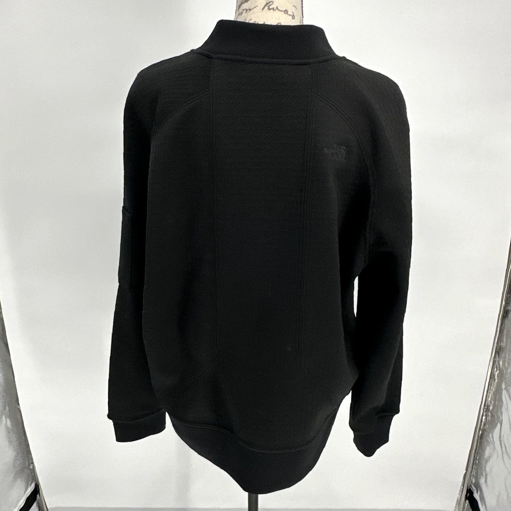 The North Face The North Face Jacket XL Black Fleece Bomber Full Zip Sleeve Pocket Womens Size XL / US 12-14 / IT 48-50 - 5 Thumbnail