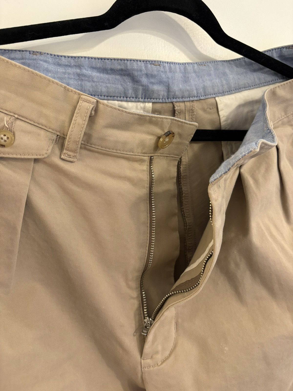 Beams Japan Beams Japan Baggy Cropped Khakis Size Large Size US 33 - 4 Thumbnail