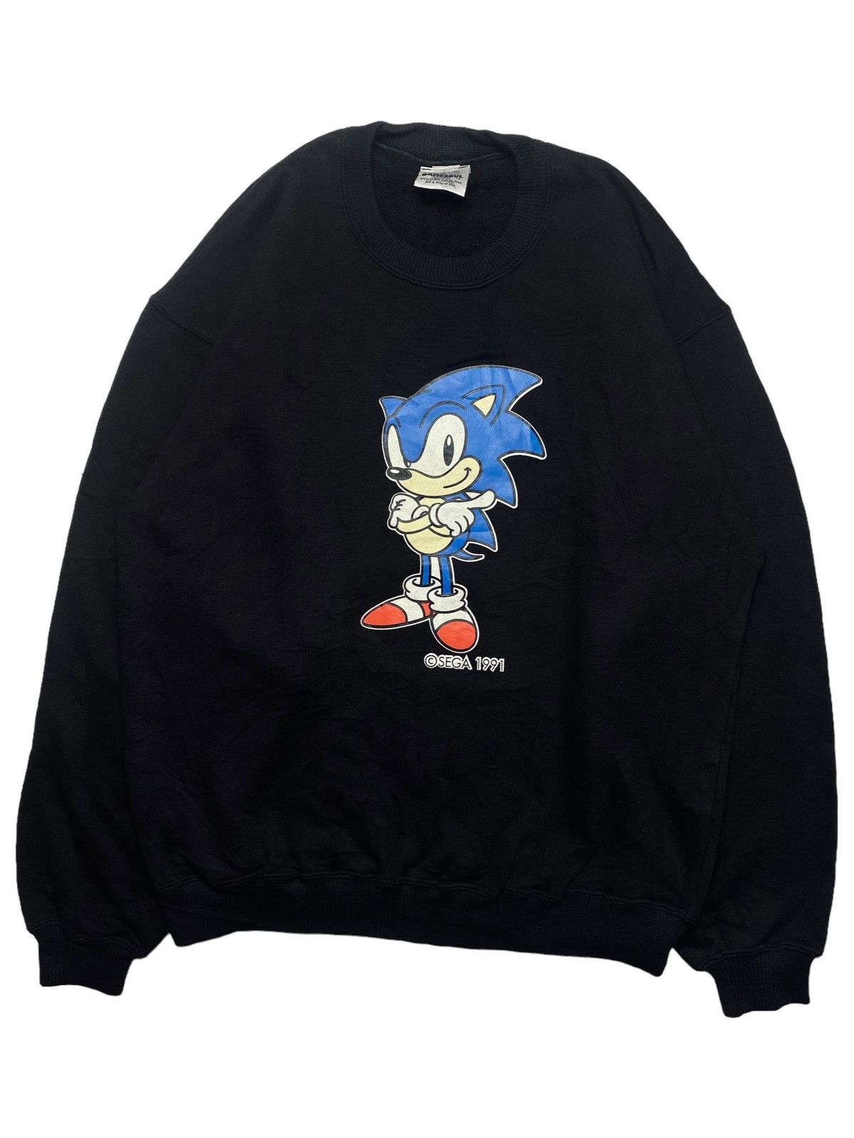 Japanese Brand 1991 Sega - Sonic Sweatshirt Size US L / EU 52-54 / 3 - 1 Thumbnail