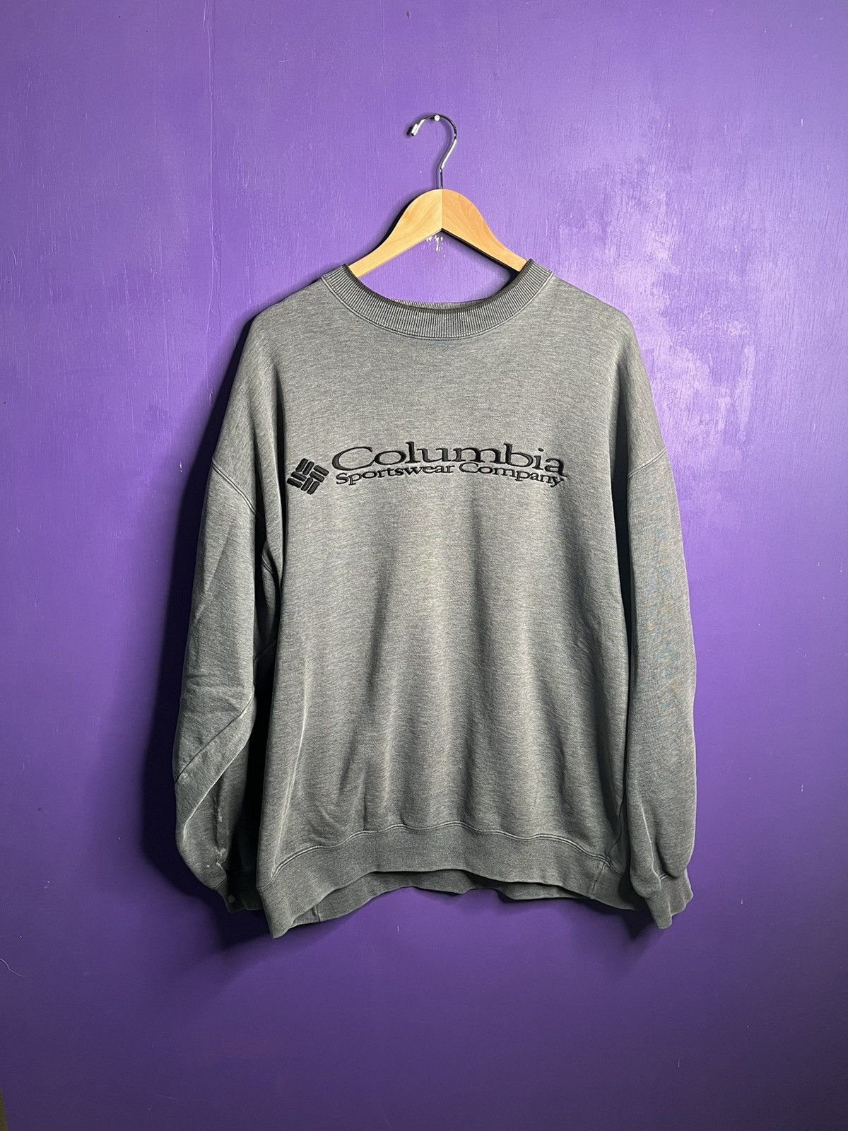 Columbia × Vintage Vintage 90s Columbia sportswear logo sweatshirt Size US XXL / EU 58 / 5 - 1 Thumbnail