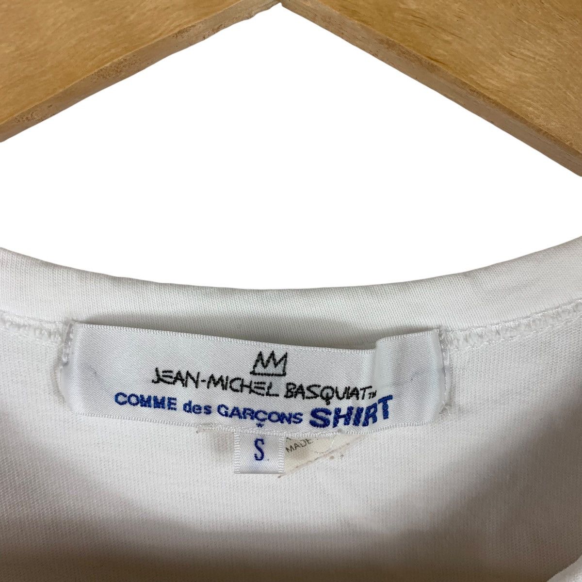 Jean-Michel Basquiat Vintage COMME des GARÇONS SHIRT x Jean-Michel Basquiat Tee Size US S / EU 44-46 / 1 - 3 Thumbnail
