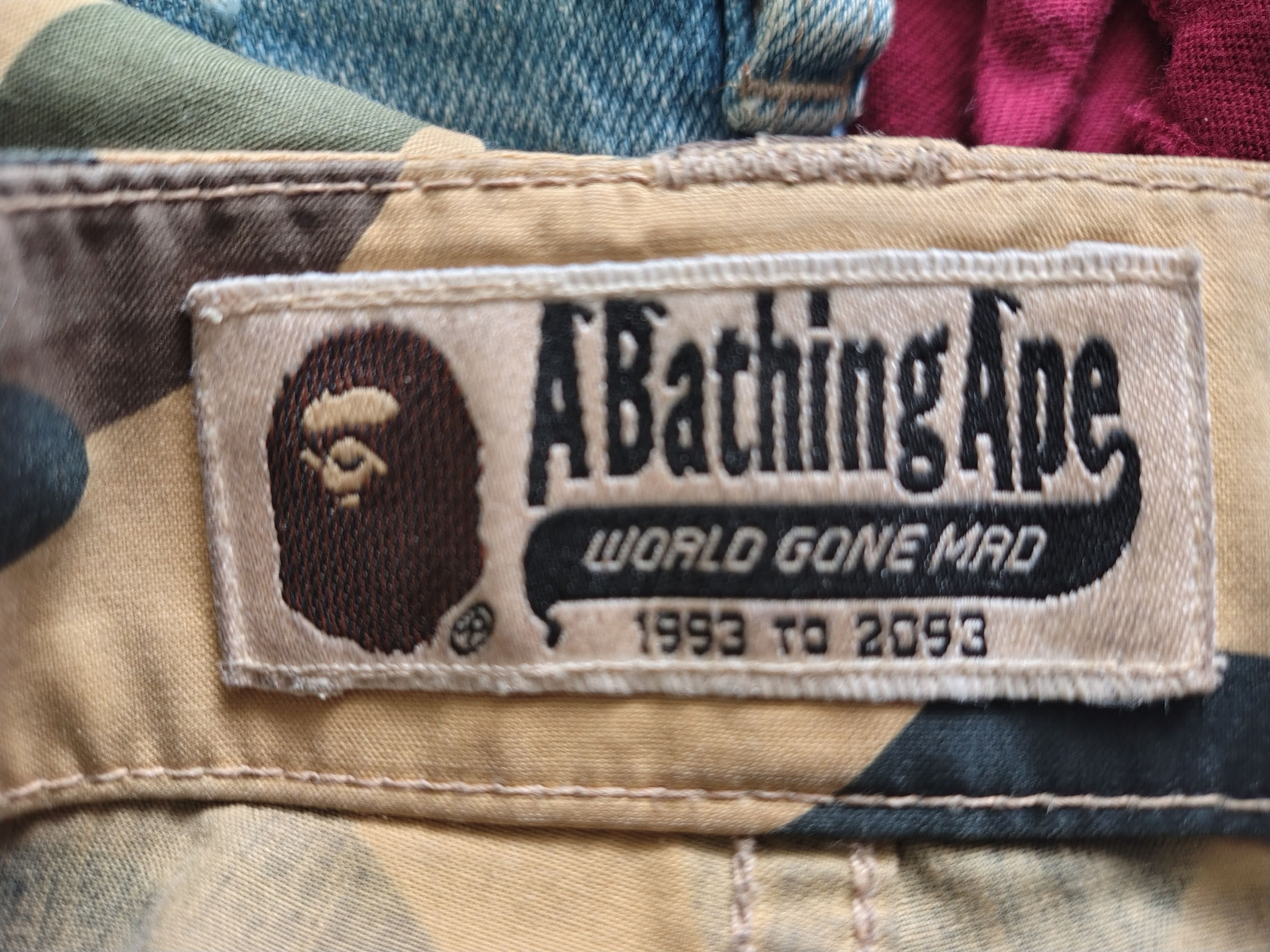 Bape Bape 1st Camo Cargo Pants Yellow Size US 34 / EU 50 - 7 Thumbnail
