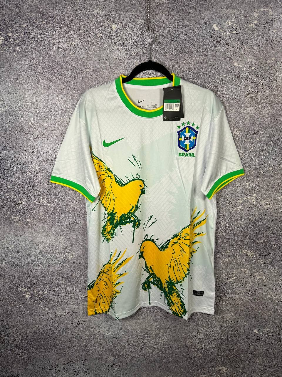 Other Brazil AOP 2024 Fan Training Soccer Jersey Blokcore Size US XL / EU 56 / 4 - 1 Thumbnail