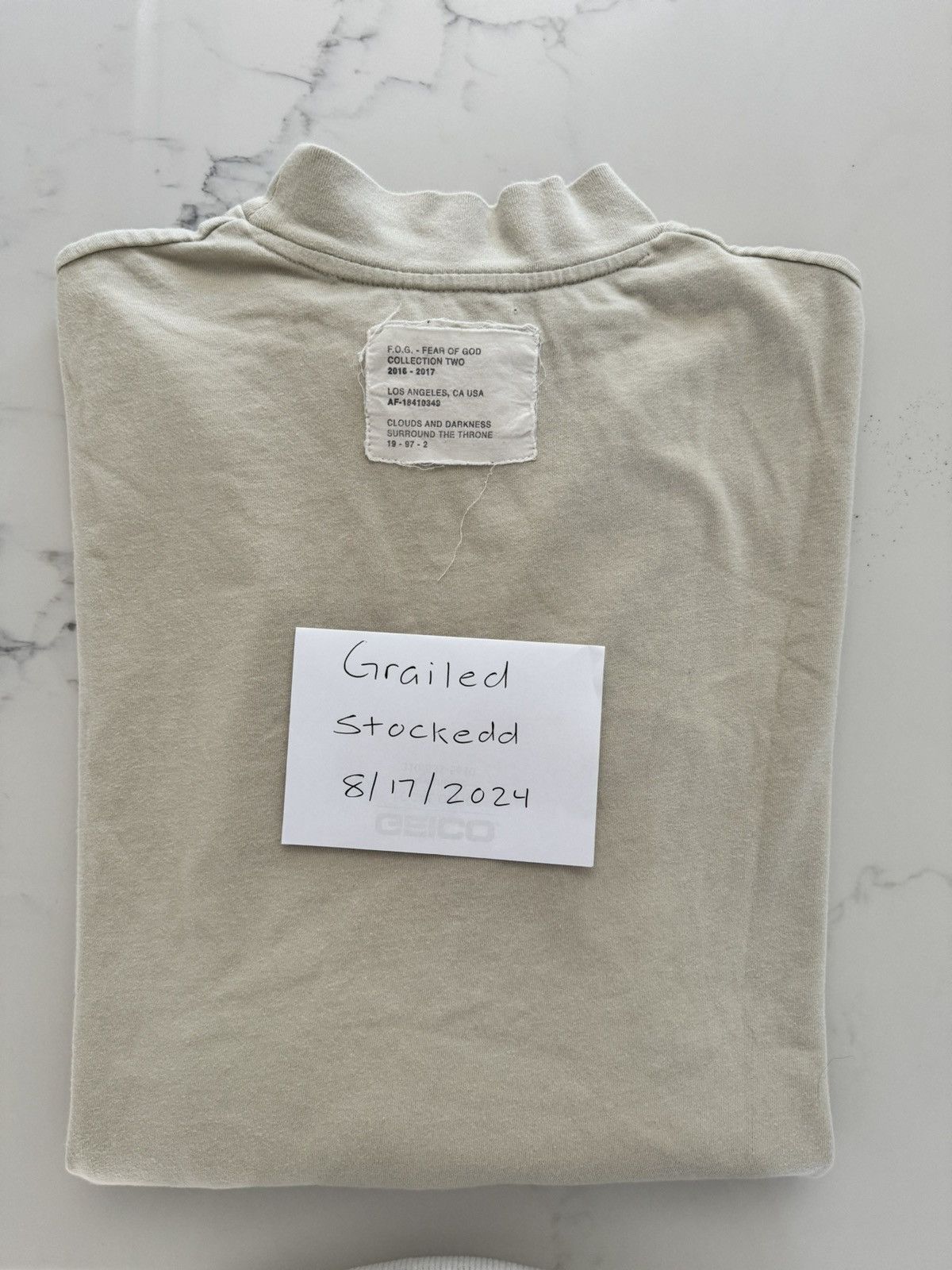 Essentials × FOG × Fear of God Fog essentials long sleeve Size US M / EU 48-50 / 2 - 4 Thumbnail