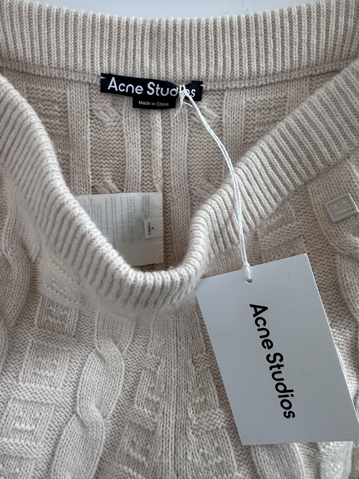 Acne Studios Acne Studios Cable Wool Trousers - New Size US 28 / EU 44 - 3 Thumbnail