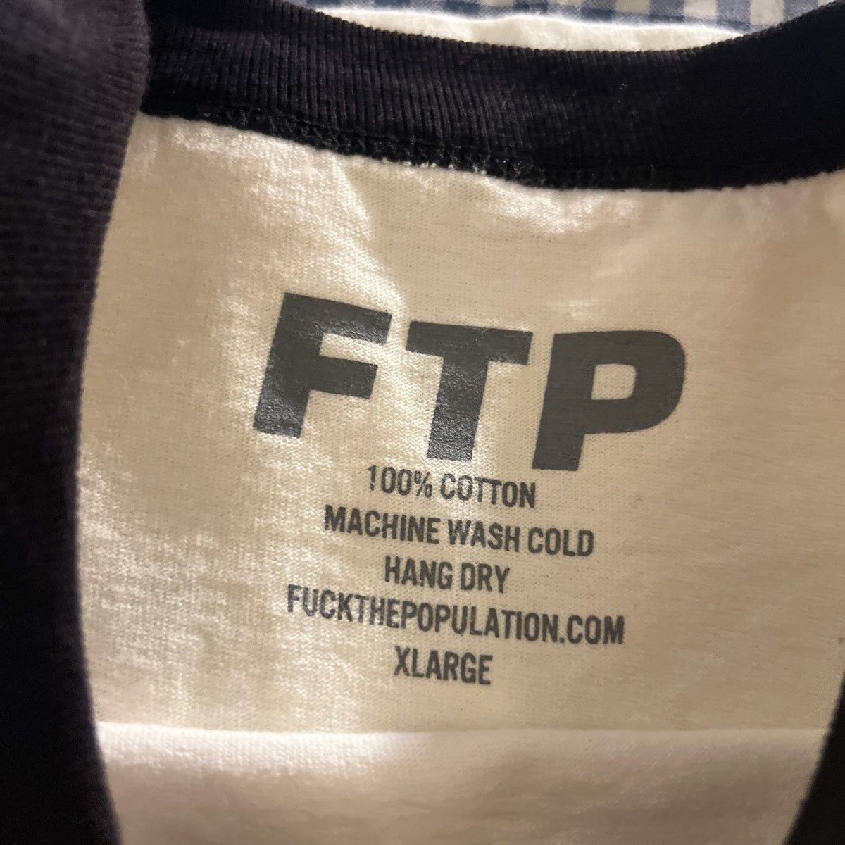 Fuck The Population FTP Death Tour Tee Size US XL / EU 56 / 4 - 8 Thumbnail