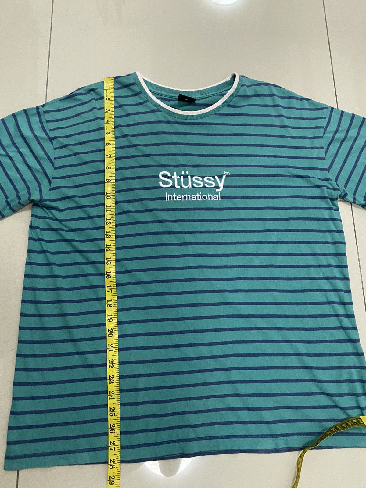 Stussy Stussy International Stripeshirt Size US L / EU 52-54 / 3 - 12 Thumbnail