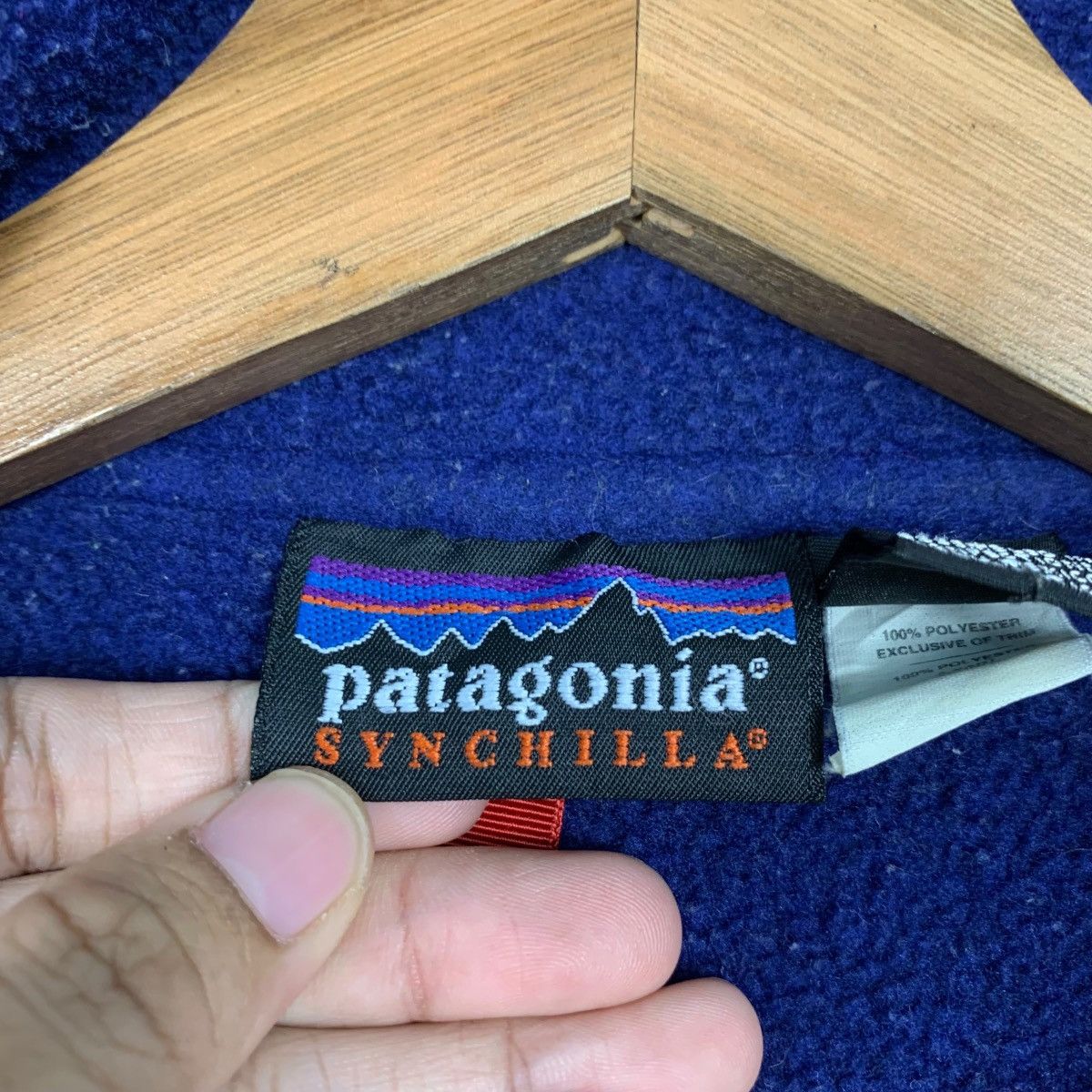 Patagonia PATAGONIA SYNCHILLA Half Zip Pullover Fleece #1586-C71 Size US S / EU 44-46 / 1 - 14 Thumbnail