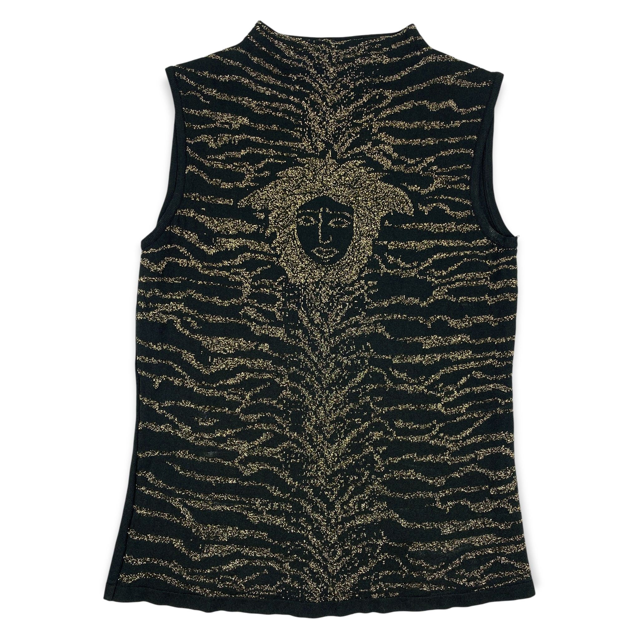 Versace Jeans Couture Medusa Tank Top Size L / US 10 / IT 46 - 1 Thumbnail