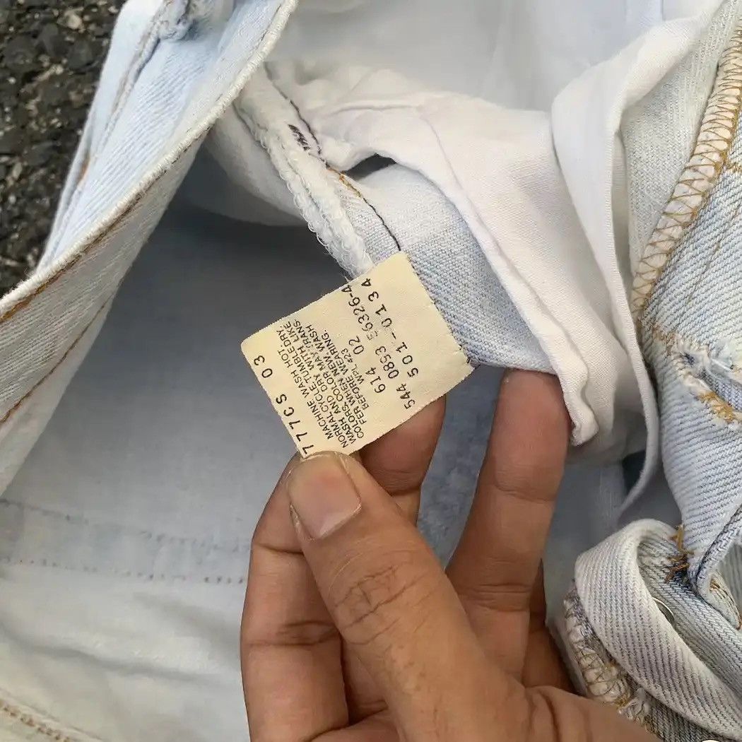 Levi's W29 L32 🔥 Vintage Levi’s 501 Rusty Dirty Levis Jeans Pants Size US 29 - 11 Thumbnail