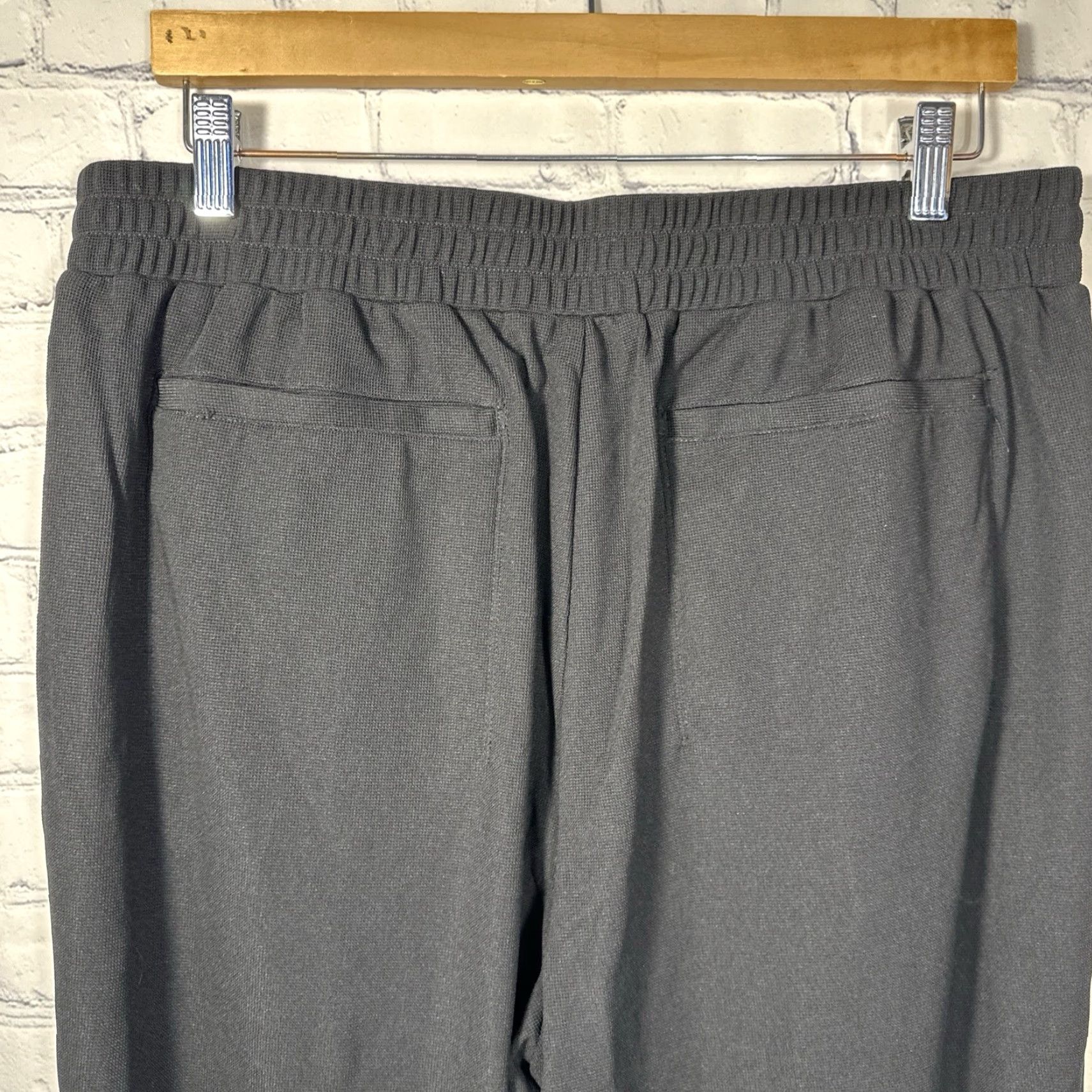Vintage Halara Pants Wide-Leg High Waisted XL Regular Black Women Dress Pants Pockets Stretch Bohemian Preppy Casual Workwear Trousers Halara Size 40" / US 18 - 6 Thumbnail