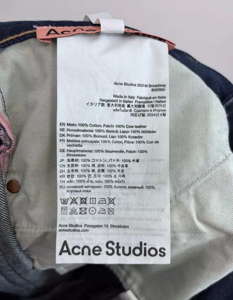 Acne Studios acne studios Wavy cat beard jeans Size US 32 / EU 48 - 7 Thumbnail