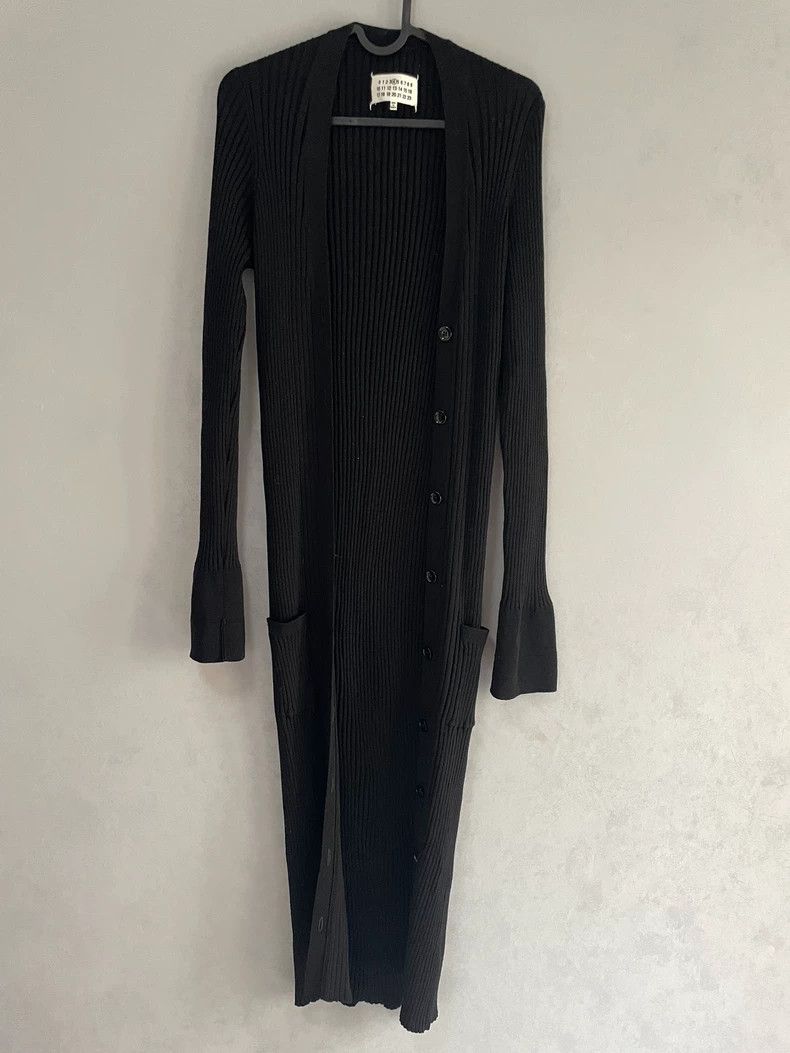 Maison Margiela Elastic wool long coat