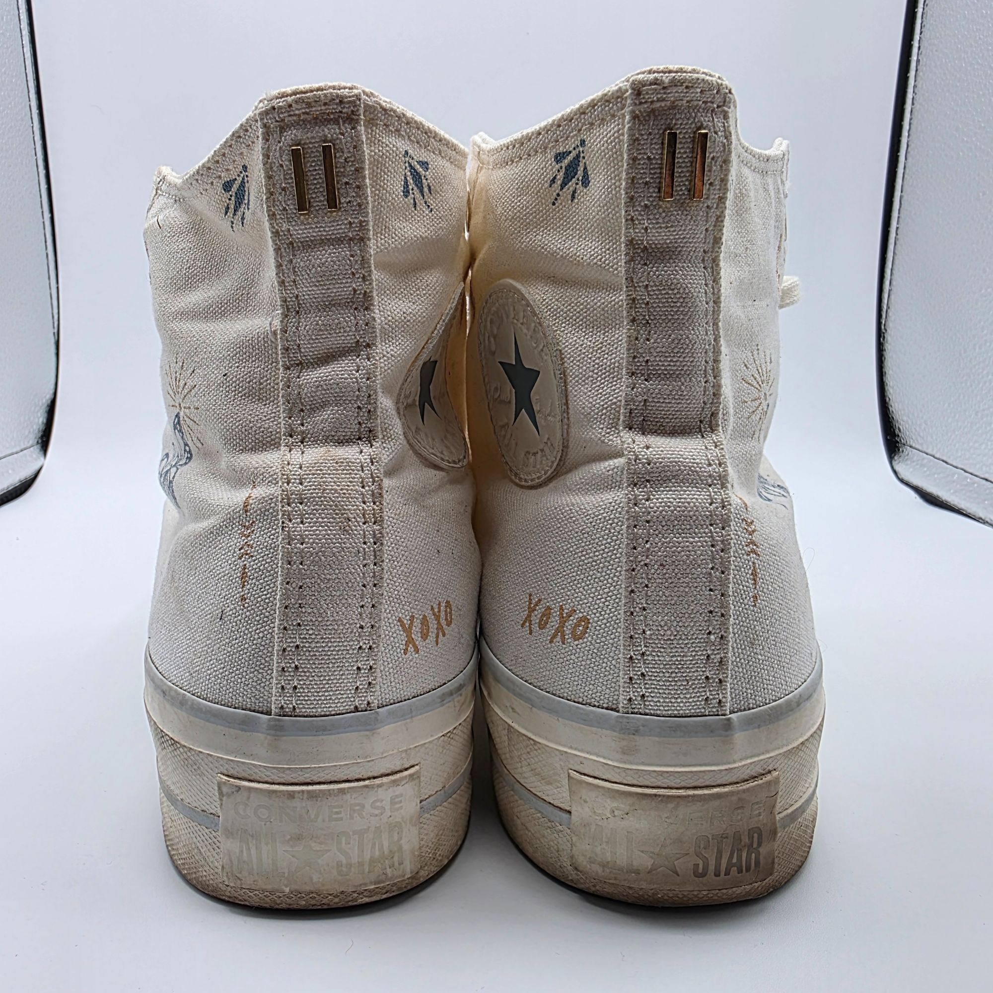 Converse Converse Chuck Taylor All Star Lift Hi Tiny Tattoos Womens S Size US 10 / IT 40 - 5 Thumbnail