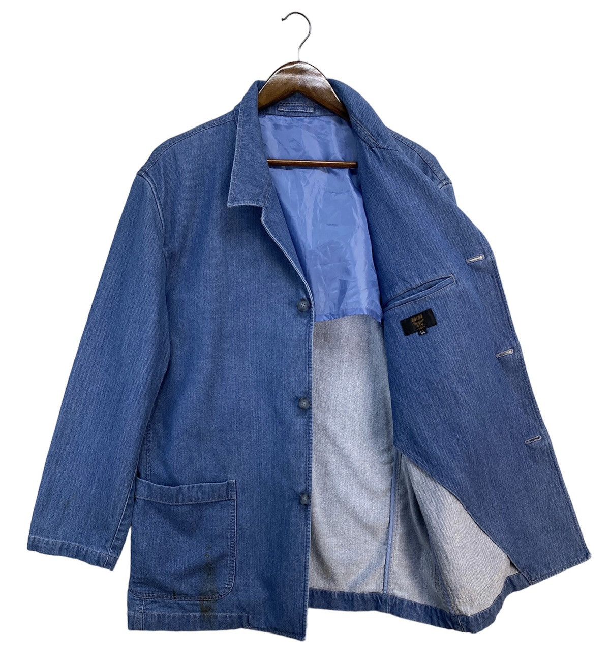 MCM Vintage MCM Denim Jacket Size US L / EU 52-54 / 3 - 2 Thumbnail