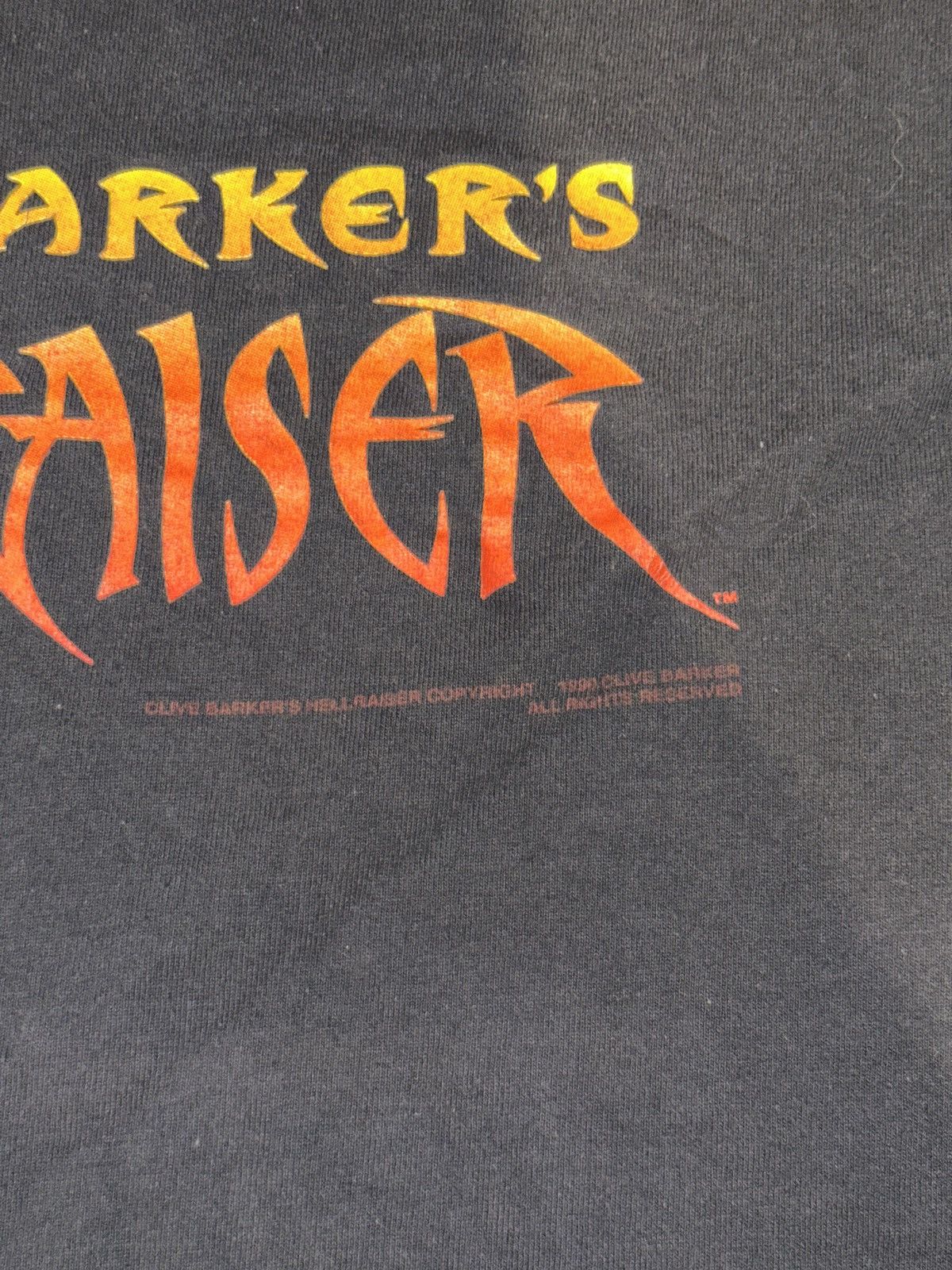 Anime VTG 1990 Clive Barker Hellraiser Horror Tee Pinhead Comic LG Size US L / EU 52-54 / 3 - 3 Thumbnail