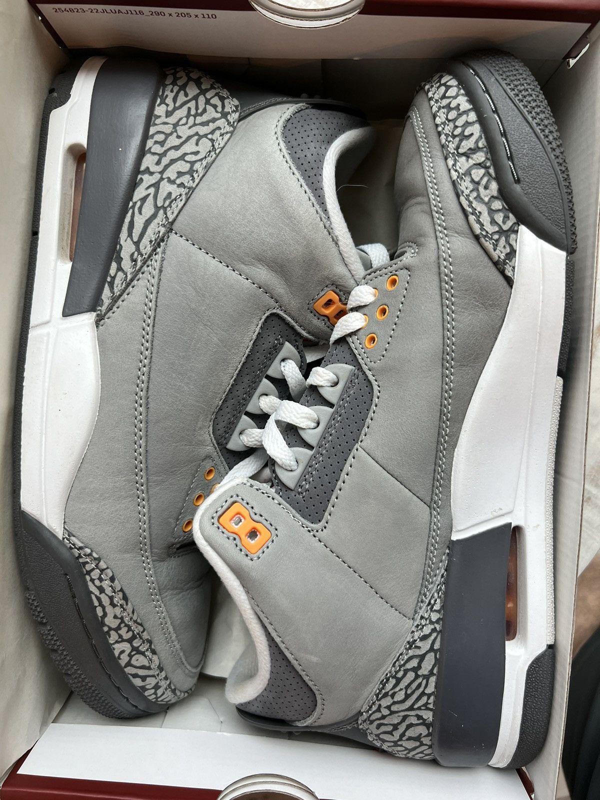 Jordan Brand × Nike Nike Air Jordan 3 Retro Cool Grey Size 9 Size US 9 / EU 42 - 10 Thumbnail