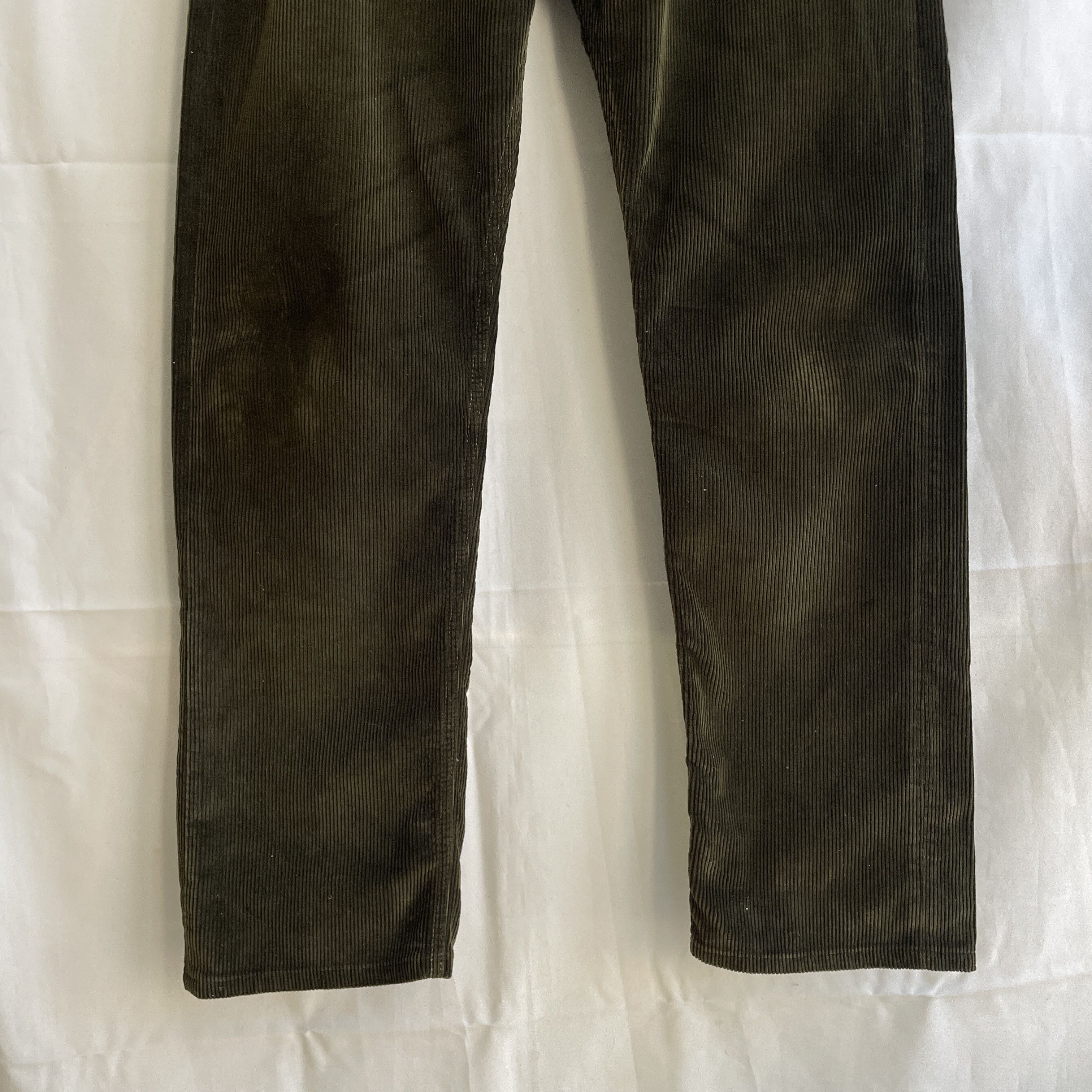 Scarti-Lab Scarti Lab 101 SN814 Green Corduroy Pants Size 33 Size US 33 - 6 Thumbnail
