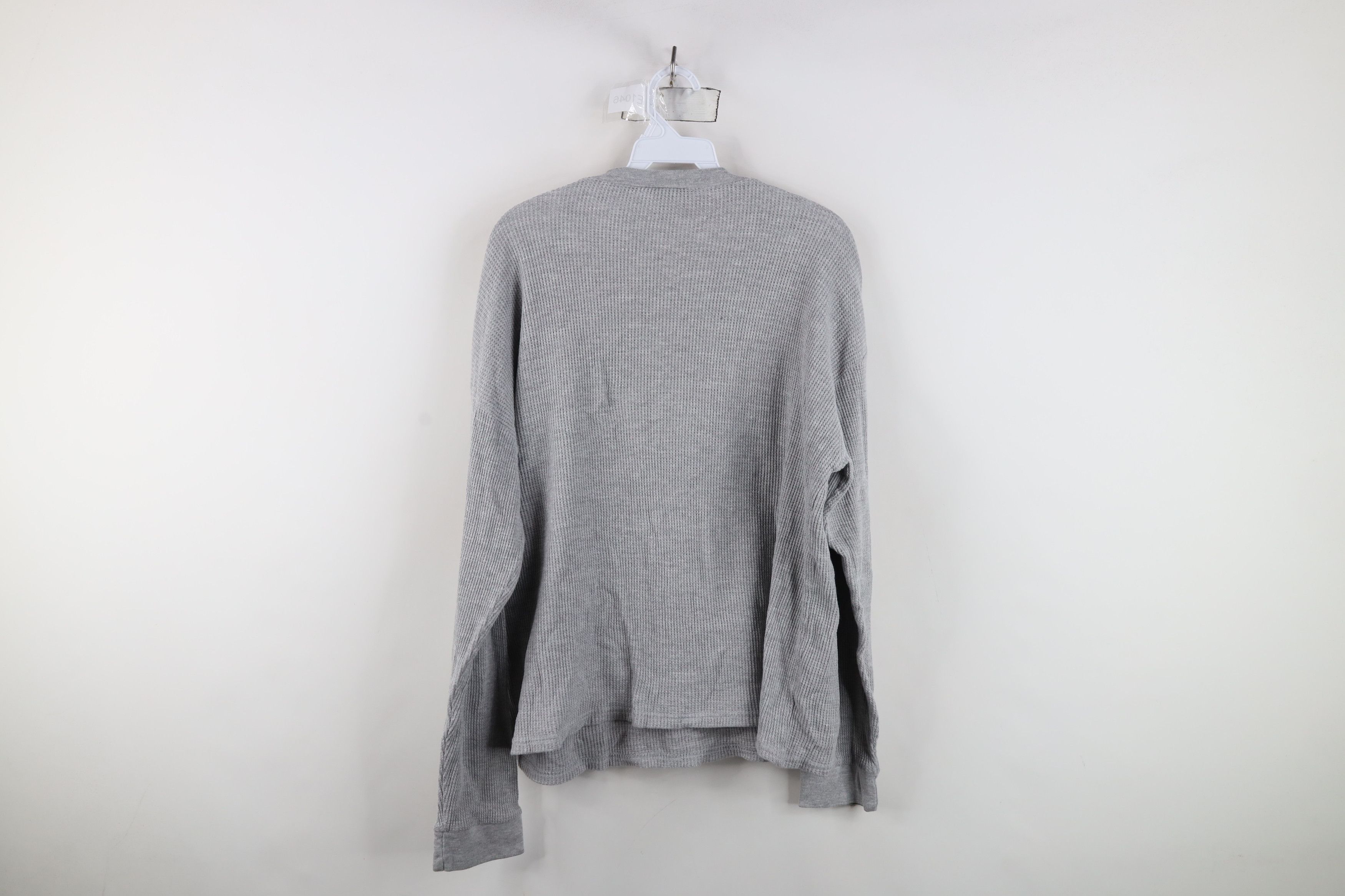 Vintage Vintage University of Michigan Thermal Waffle Knit T-Shirt Size US L / EU 52-54 / 3 - 10 Thumbnail