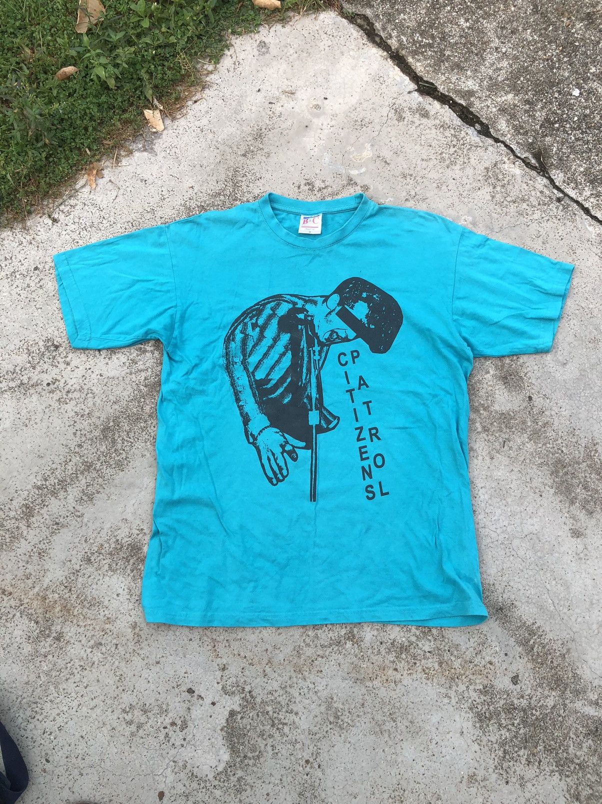 Band Tees × Vintage VTGE CITIZENS PATROL HARDCORE PUNK BAND TEE Size US M / EU 48-50 / 2 - 1 Thumbnail