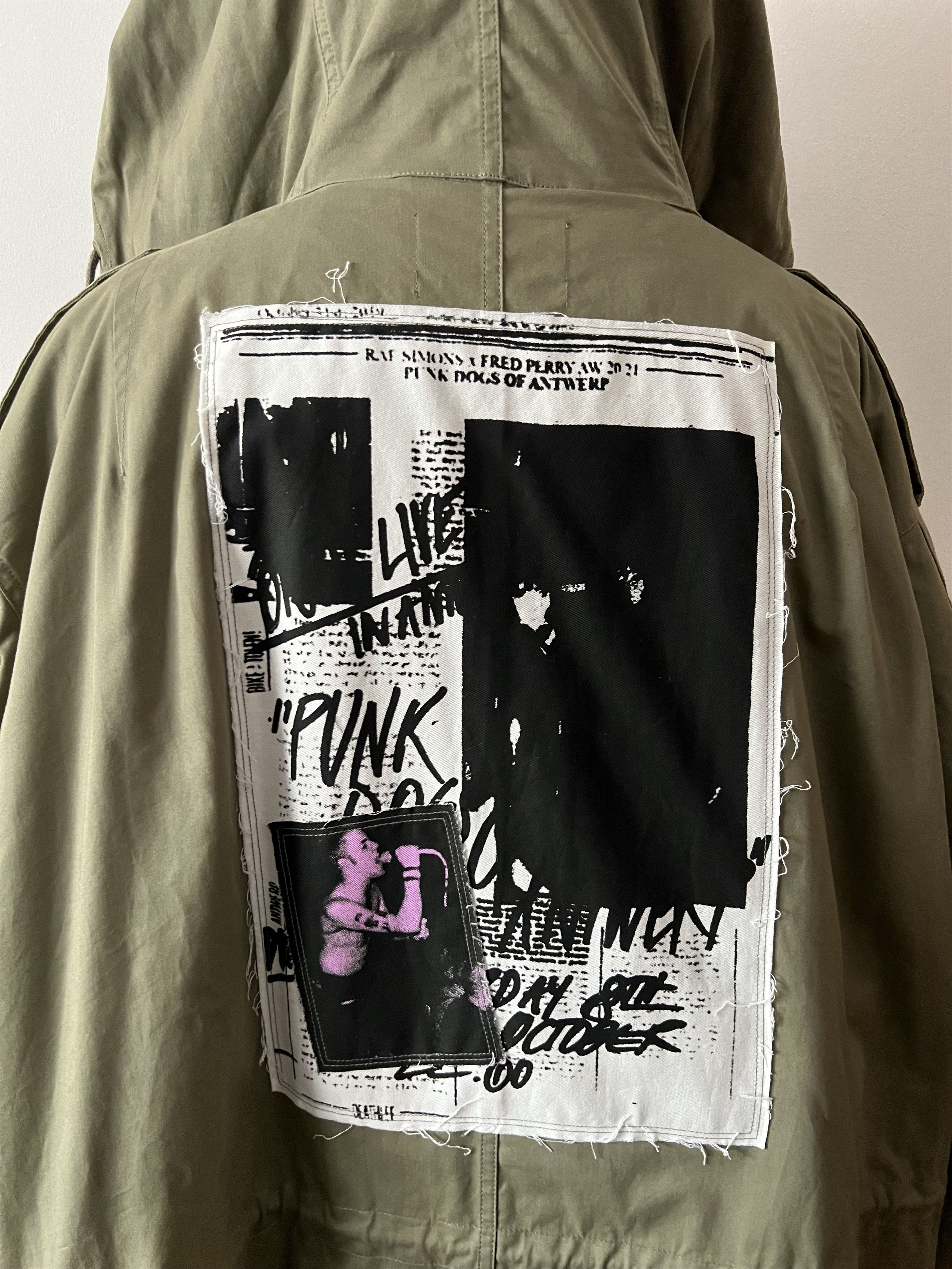 Fred Perry × Raf Simons Raf Simons Detachable Liner Parka Size US L / EU 52-54 / 3 - 9 Thumbnail