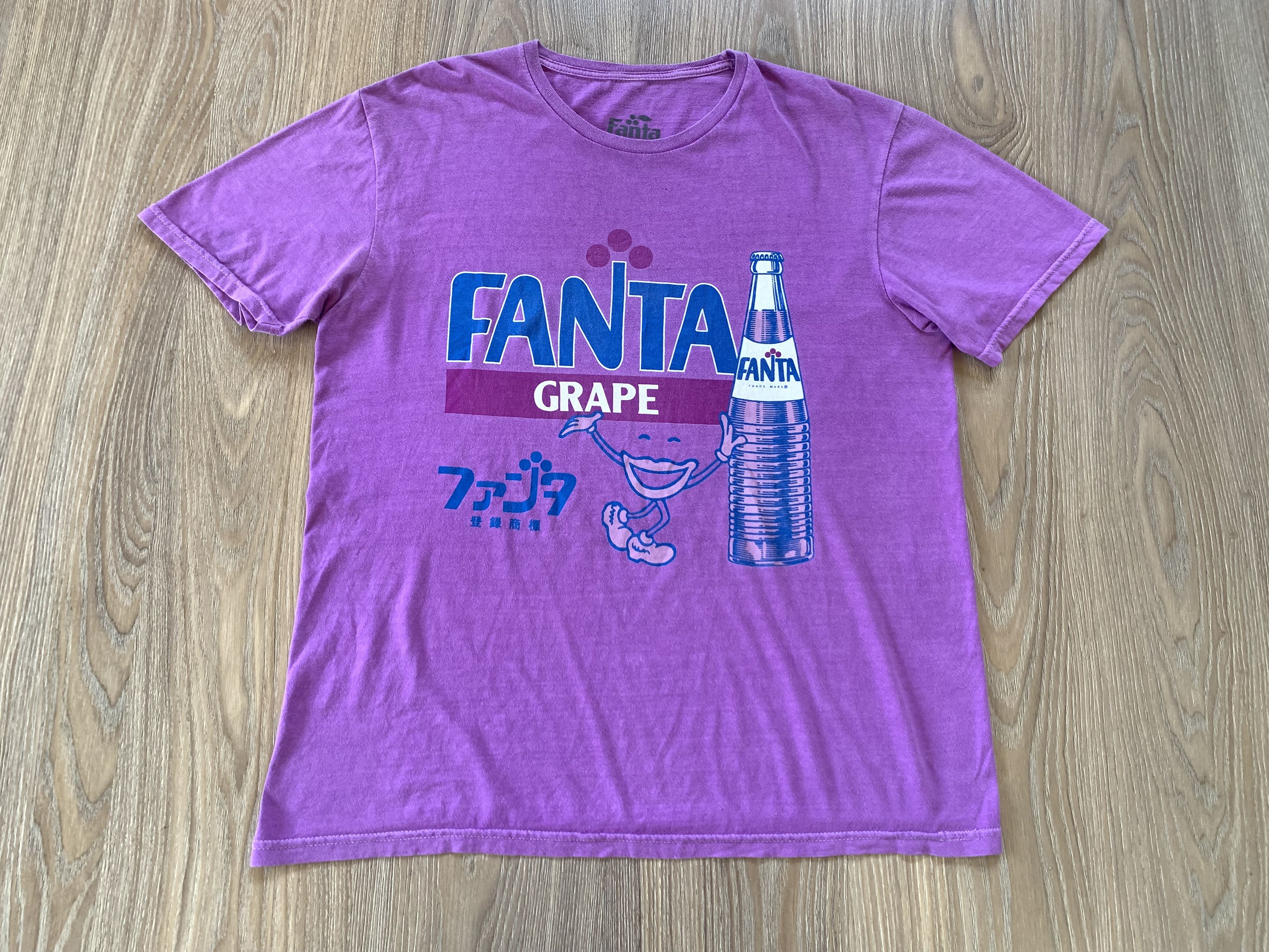 Coca Cola Mens Cotton Fanta Grape Coca Cola Unisex Tee Size US M / EU 48-50 / 2 - 2 Thumbnail