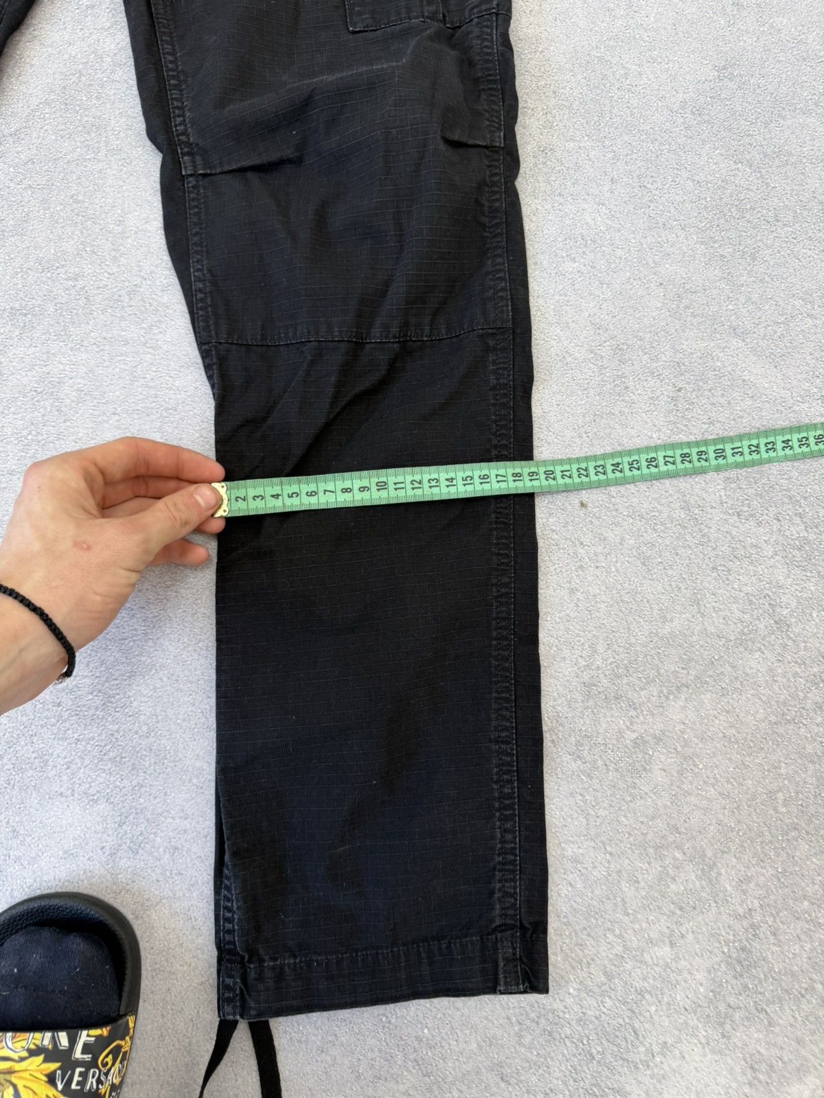 Carhartt vtg carhartt work cargo carpenter distressed washed pants Size US 30 / EU 46 - 12 Thumbnail