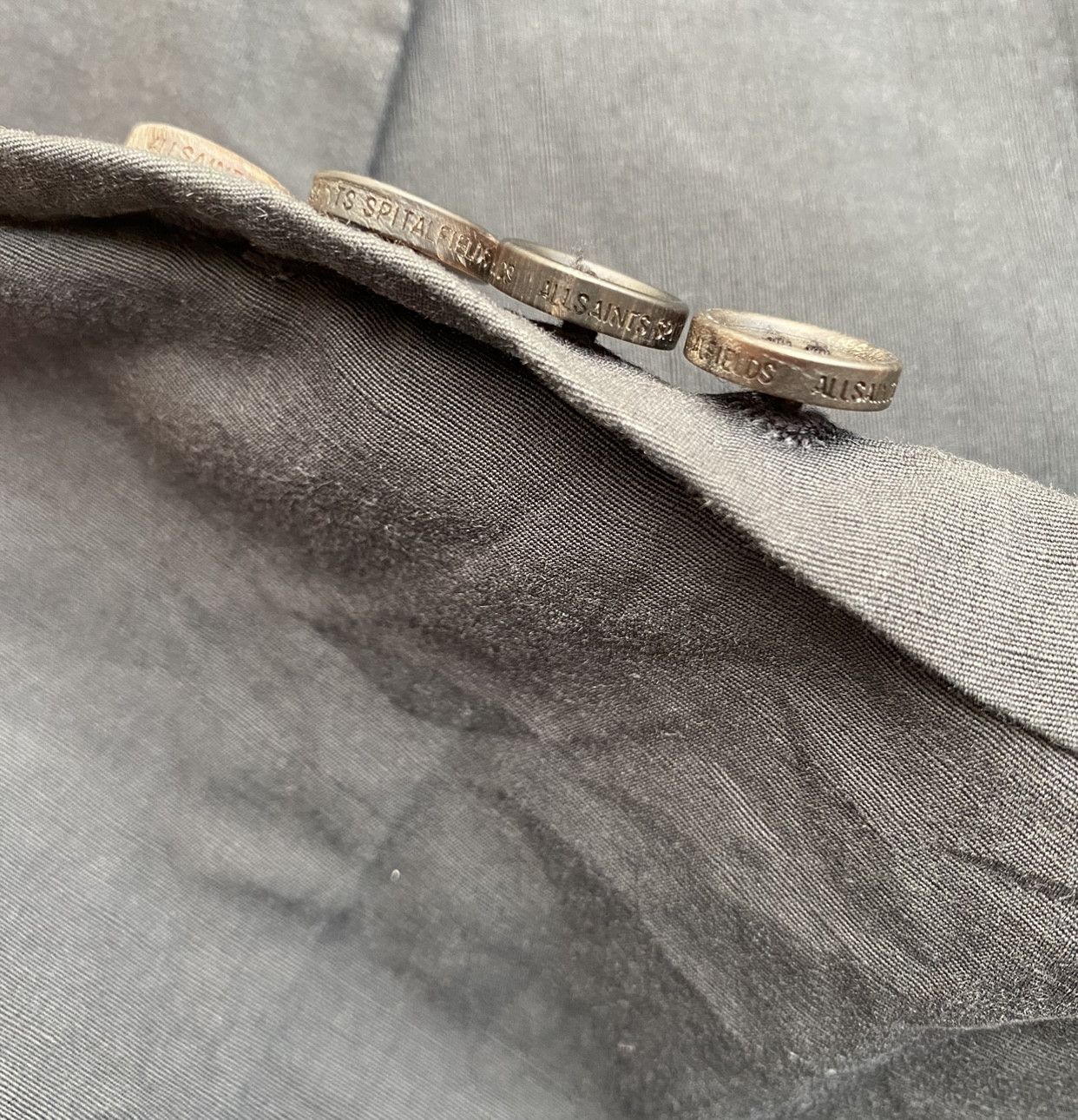 Allsaints Allsaints Luxury Cotton Blazer Coat Size 40R - 5 Thumbnail