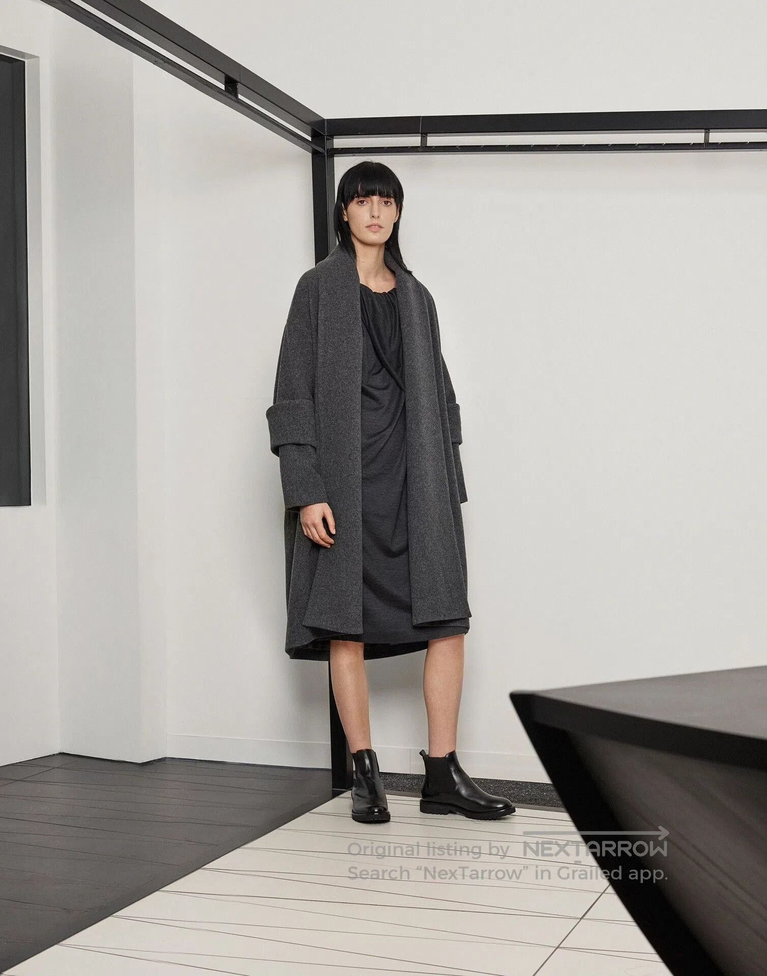 Hussein Chalayan Oversized Wool Coat by Hussein Chalayan. Size S / US 4 / IT 40 - 9 Thumbnail