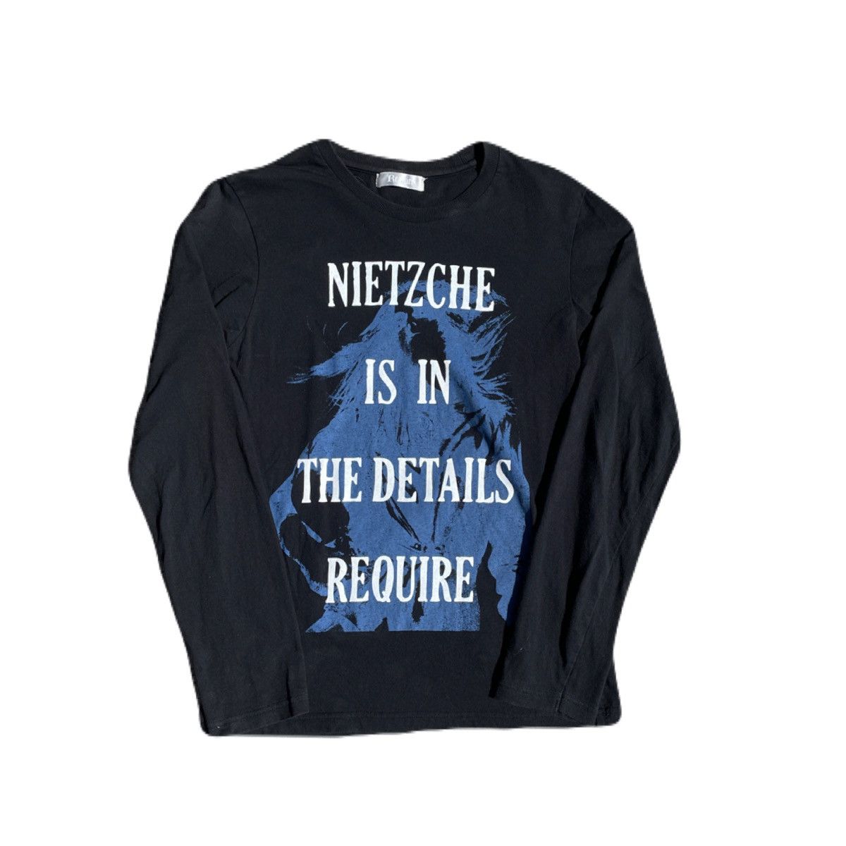 If Six Was Nine 2000s Japanese archive Vkei Poem Long Sleeve Tee Gyaruo Size US XS / EU 42 / 0 - 2 Thumbnail