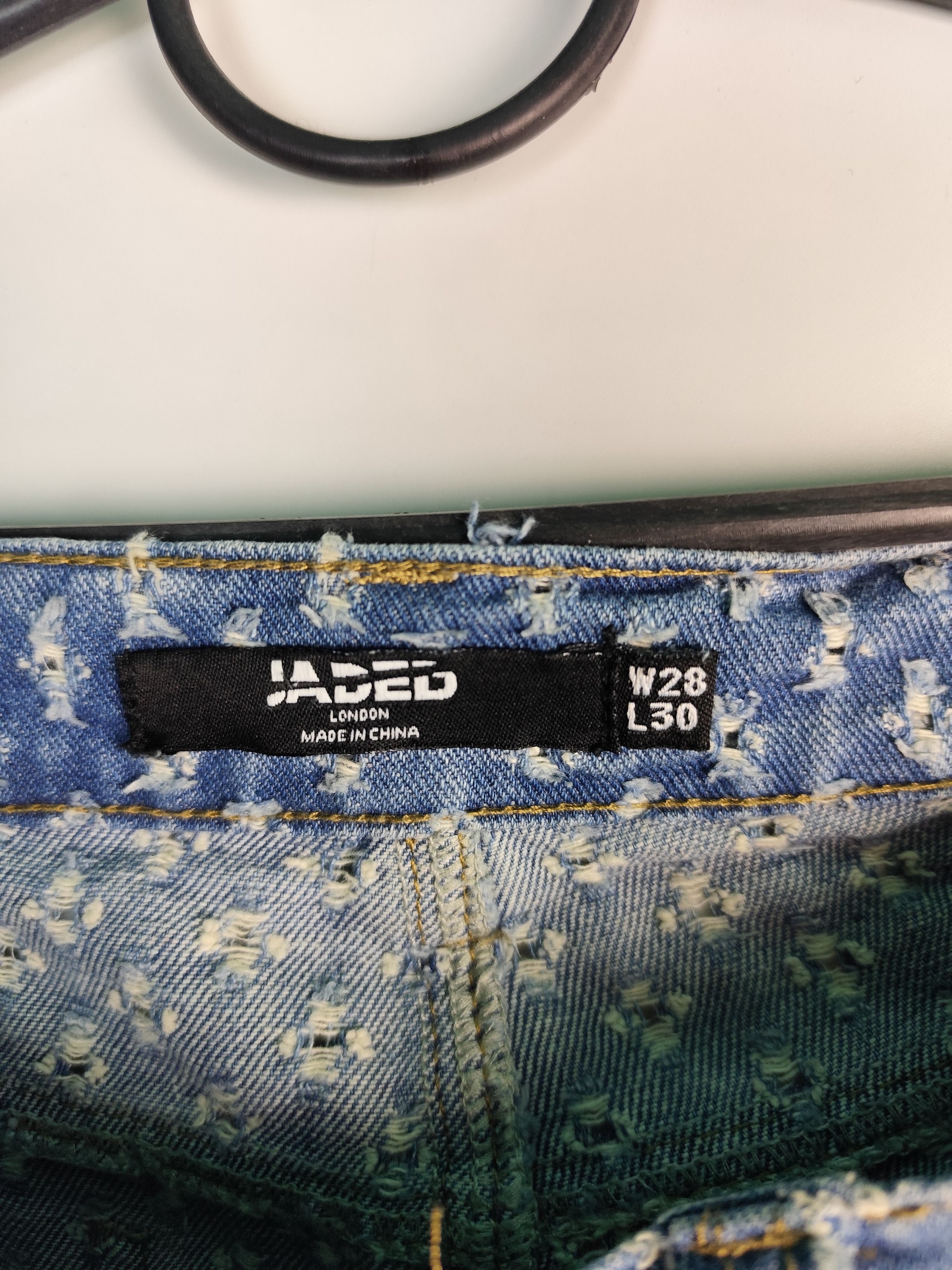 Jaded London Vintage streetwear Jaded London Distressed jeans Size 28/32 Size US 28 / EU 44 - 3 Thumbnail