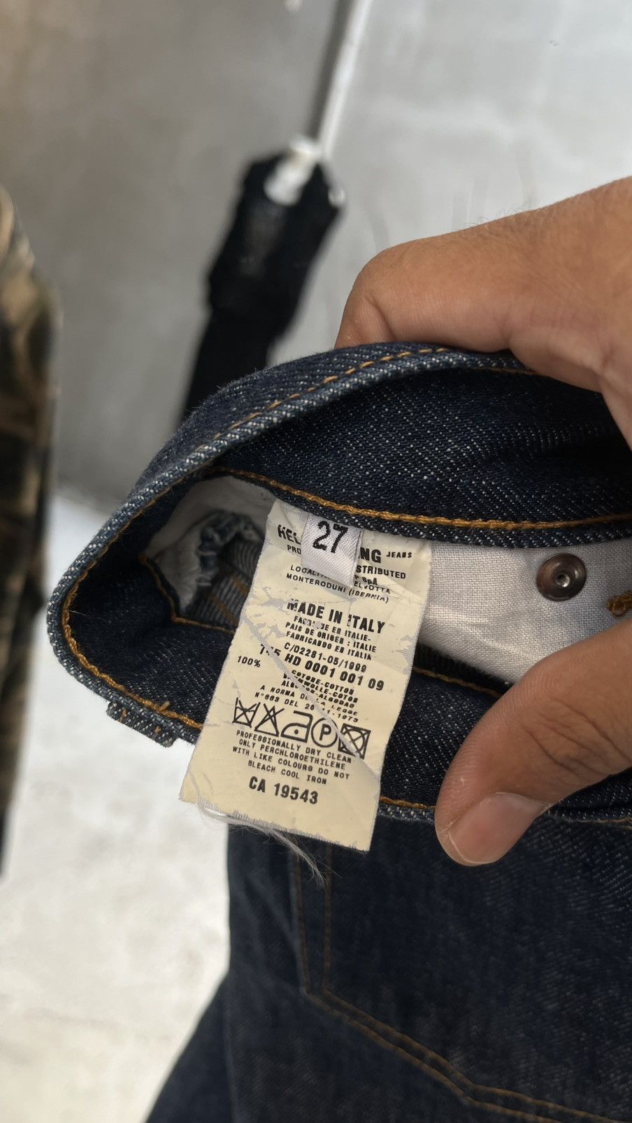 Designer × Helmut Lang Helmut Lang Demin Pants Size US 29 - 6 Thumbnail