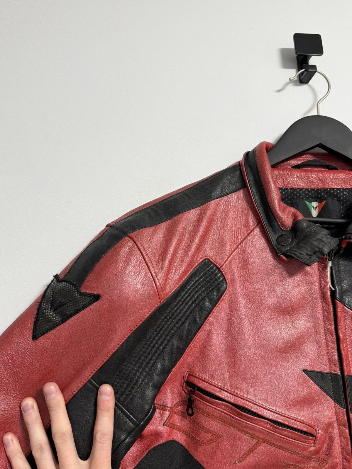 Dainese DAINESE GTR Superbike Men's Motorcycle Jacket Made in ITALY Size US M / EU 48-50 / 2 - 14 Thumbnail