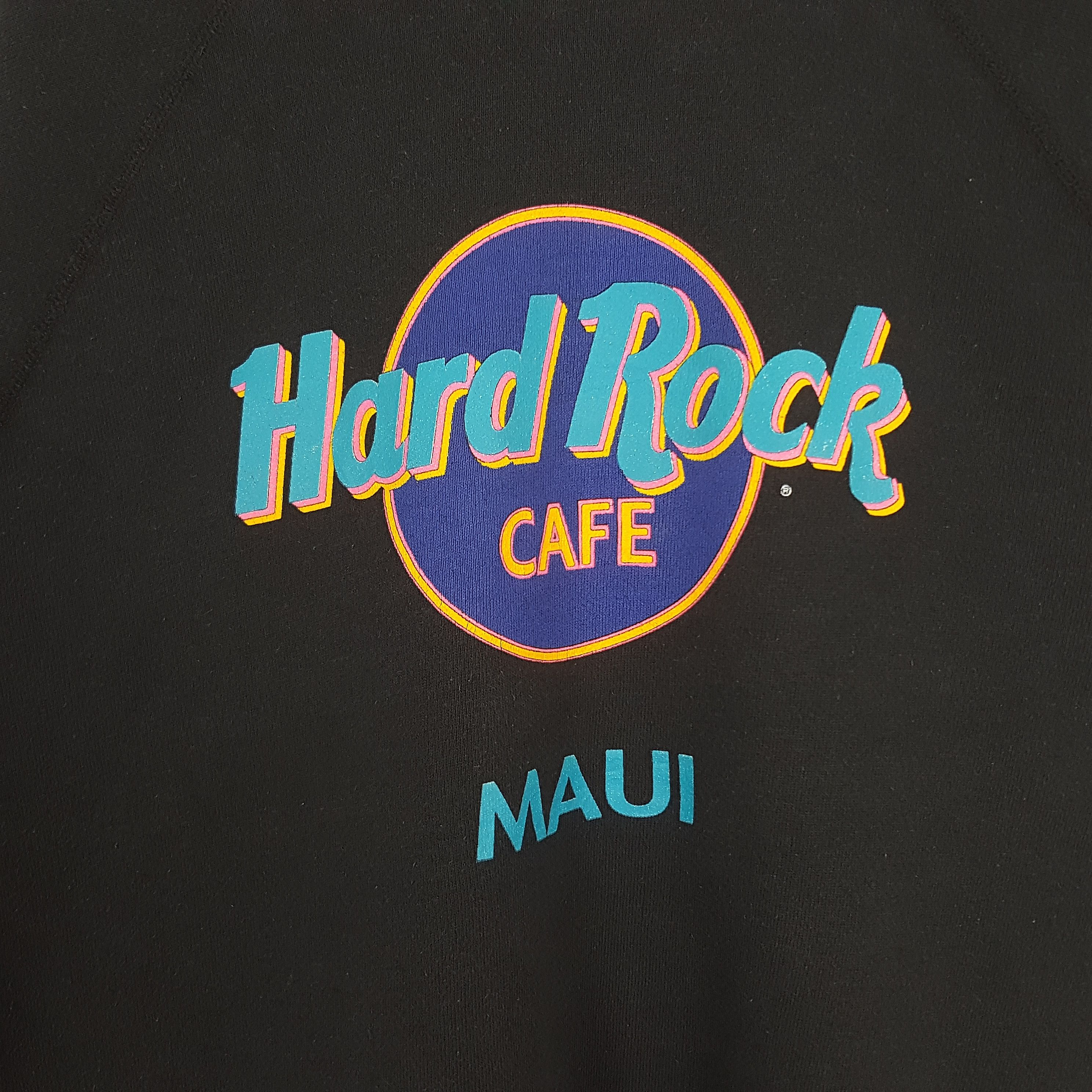 Hard Rock Cafe × Vintage Vintage 90's Hard Rock Cafe Maui Sweatshirt Size US S / EU 44-46 / 1 - 2 Thumbnail