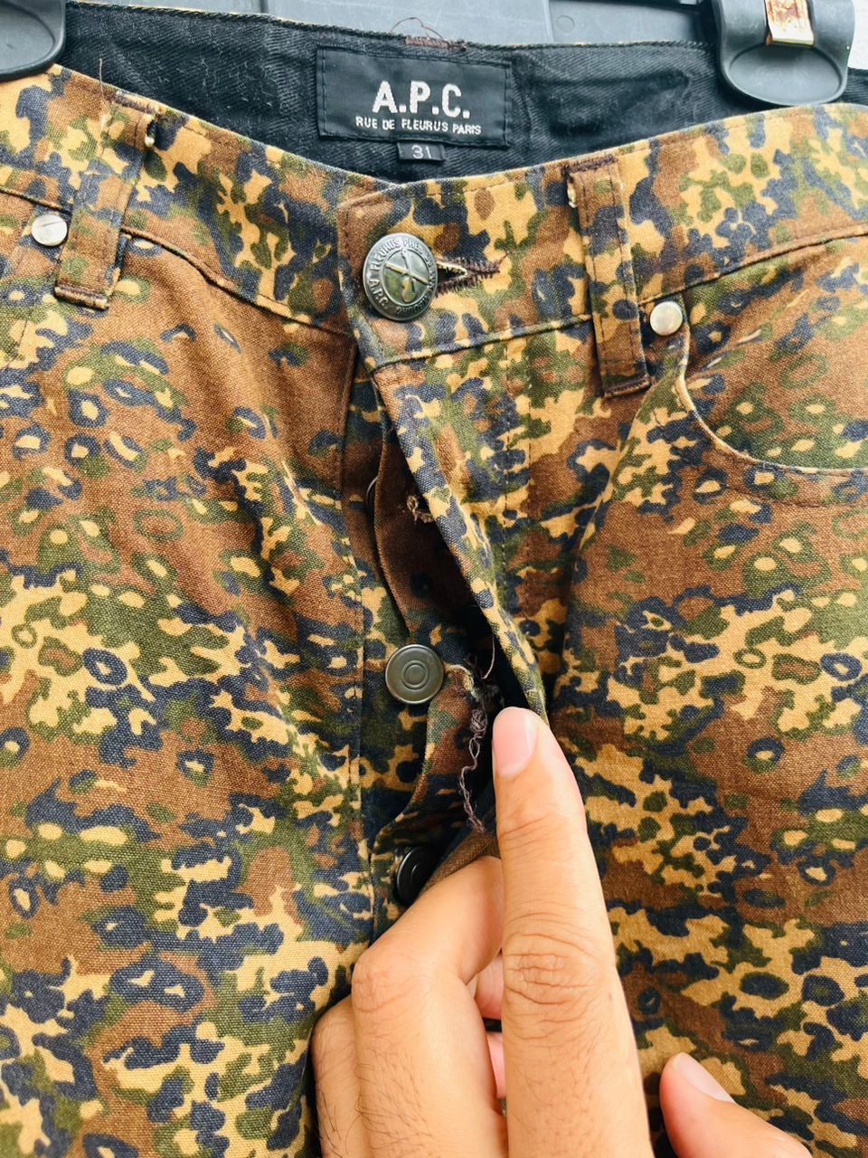 A.P.C. Vintage A.P.C Leopard Japanese Designer Fashion Style Size US 28 / EU 44 - 6 Thumbnail