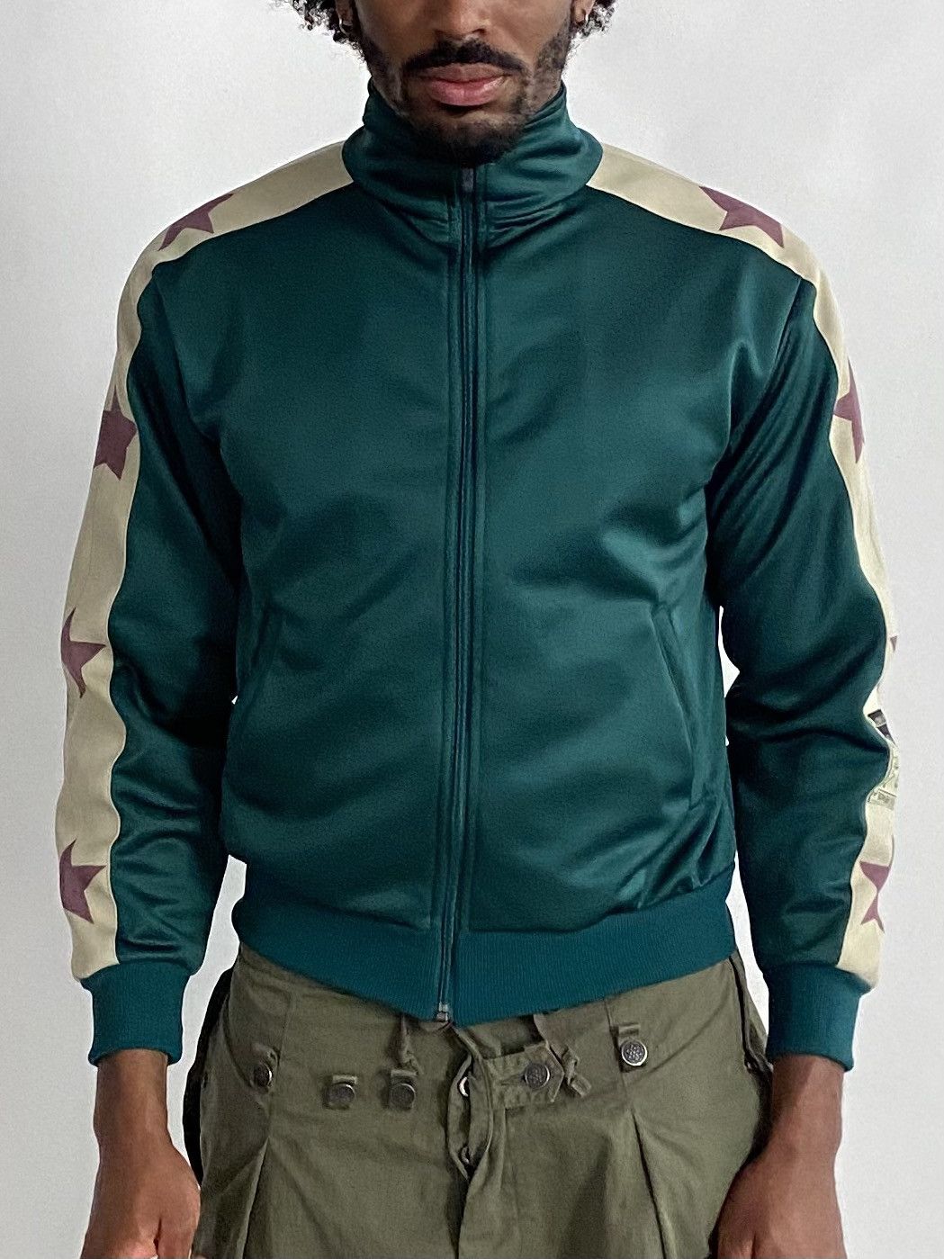 Kapital Kapital Stuntman Smooth Jersey Star Track Jacket Size US S / EU 44-46 / 1 - 2 Thumbnail