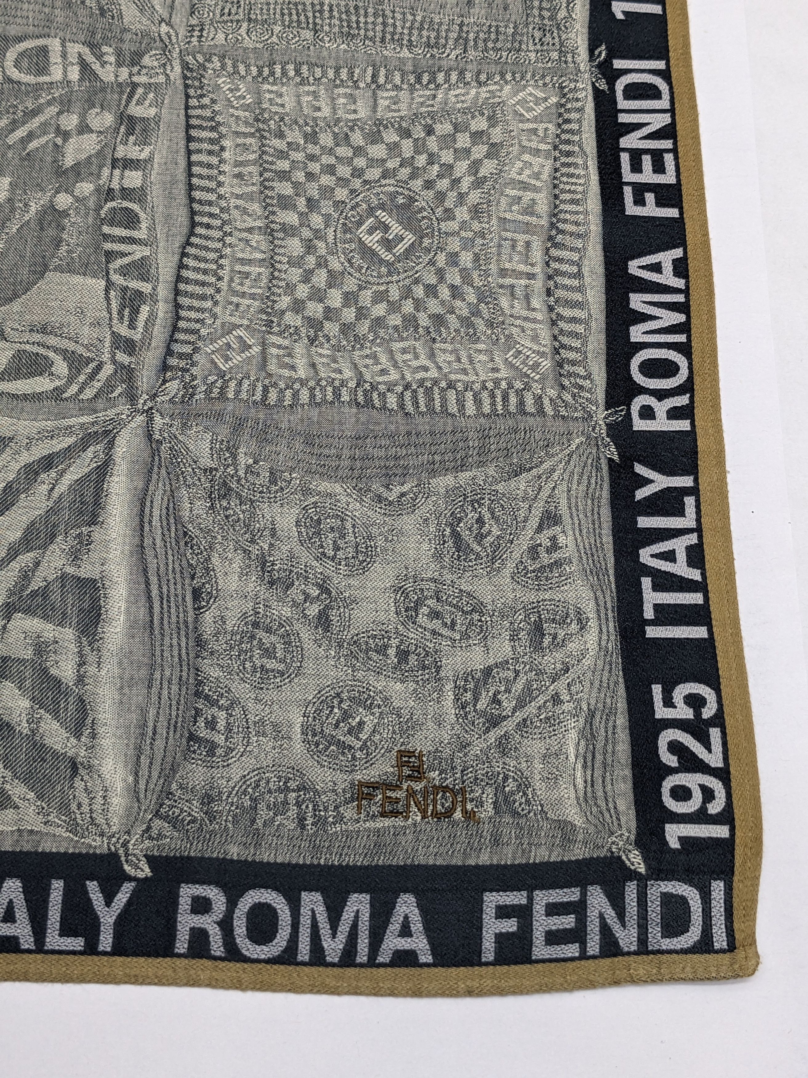 Fendi Vintage FENDI Roma 1925 Patchwork Monogram Size ONE SIZE - 3 Thumbnail