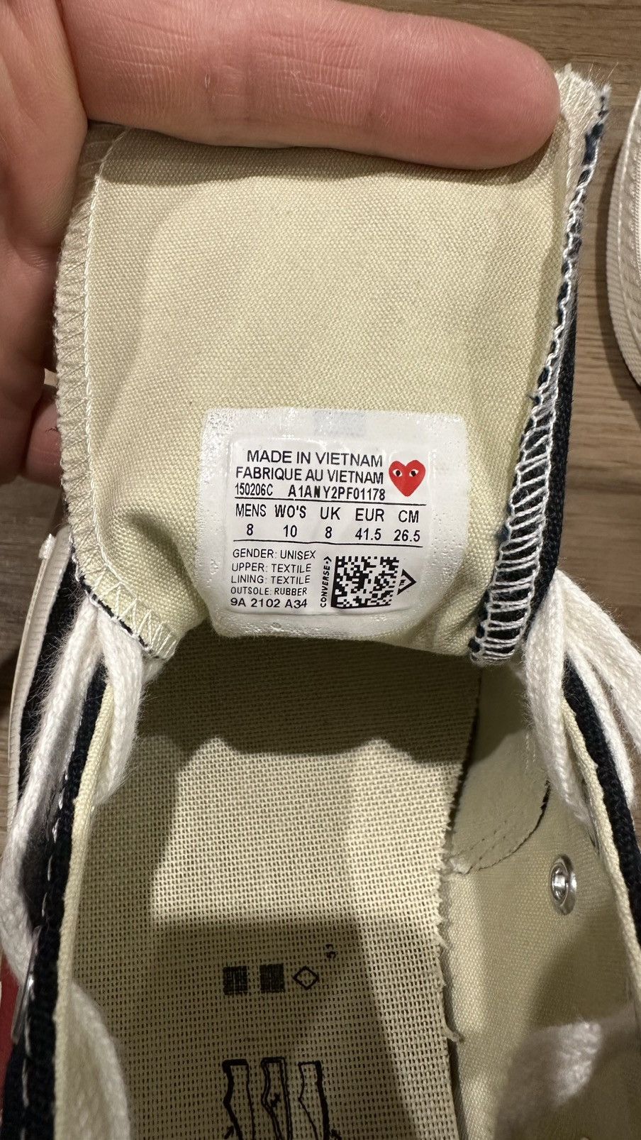 Comme des Garcons CDG Low Top Chucks Size US 9 / EU 42 - 6 Thumbnail