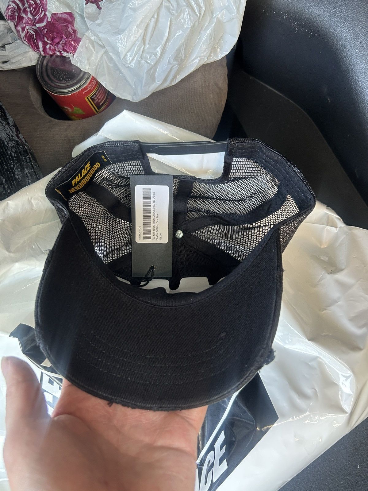 新品　Palace Neighborhood Mesh Trucker Blue Palace Neighborhood Mesh Trucker Blue Denim - Palace