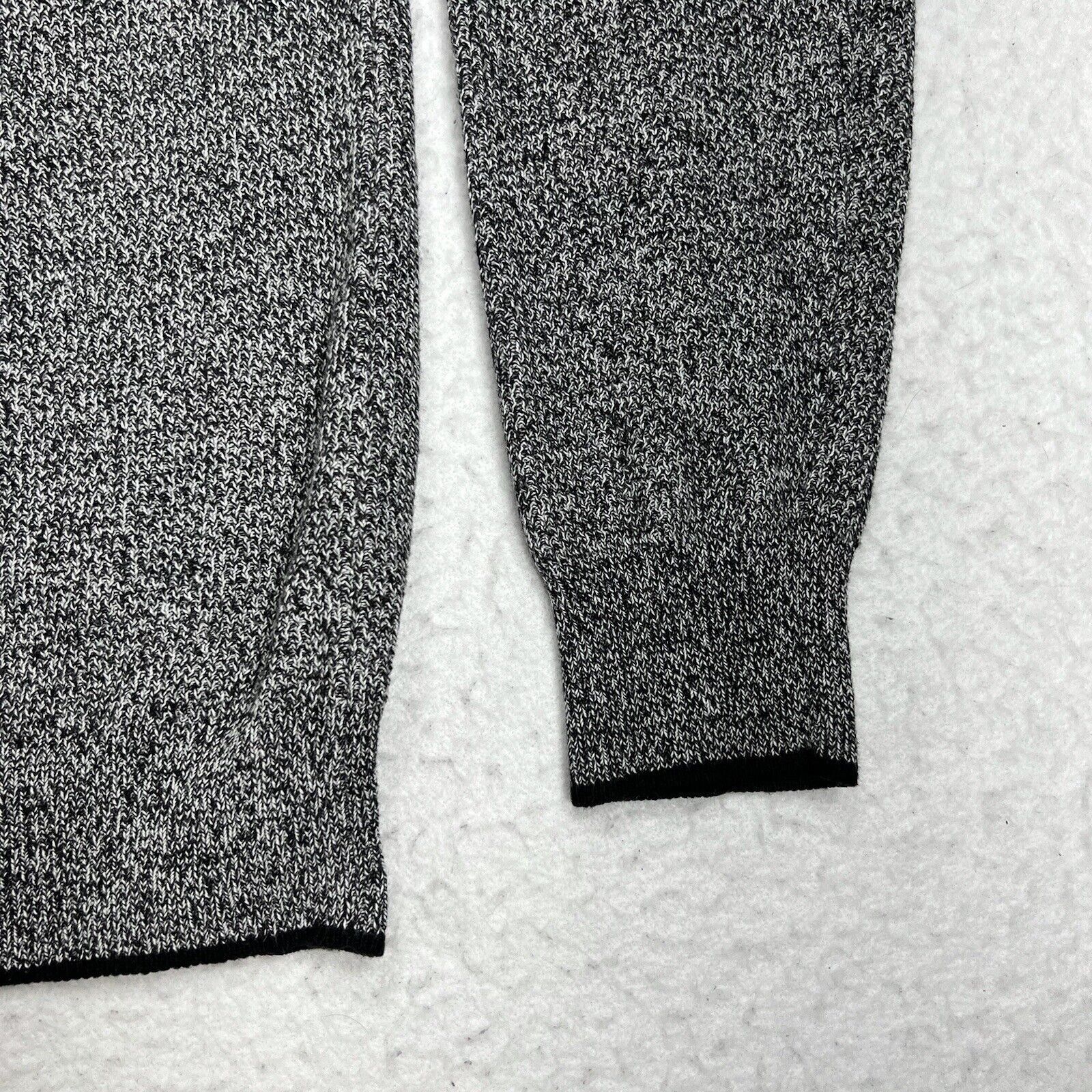 Forever 21 Forever 21 Heather Gray Black Long Sleeve Knit Sweater Size US S / EU 44-46 / 1 - 5 Thumbnail