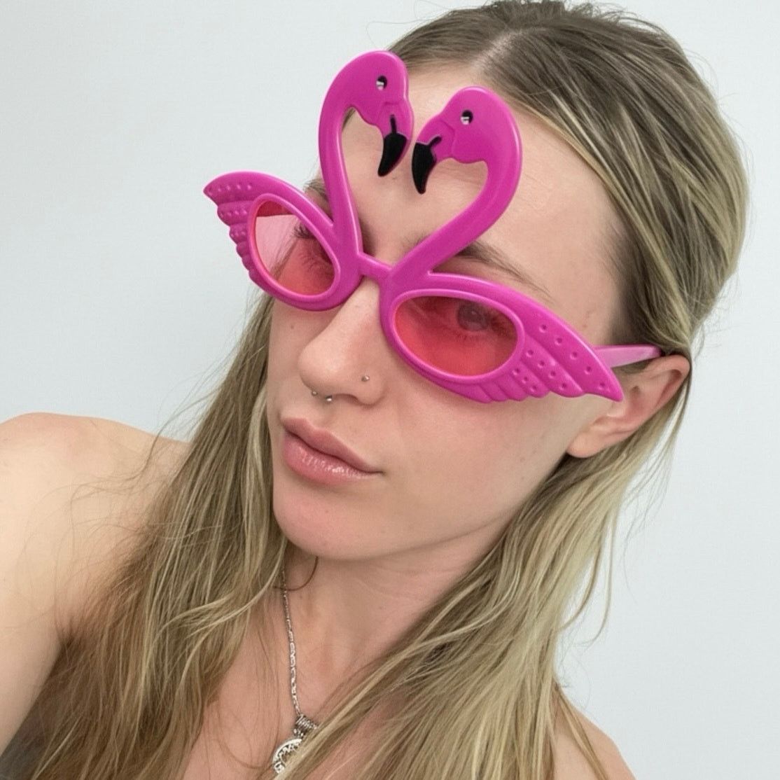 Other Pink Flamingo Frame Sunglasses Size ONE SIZE - 2 Thumbnail