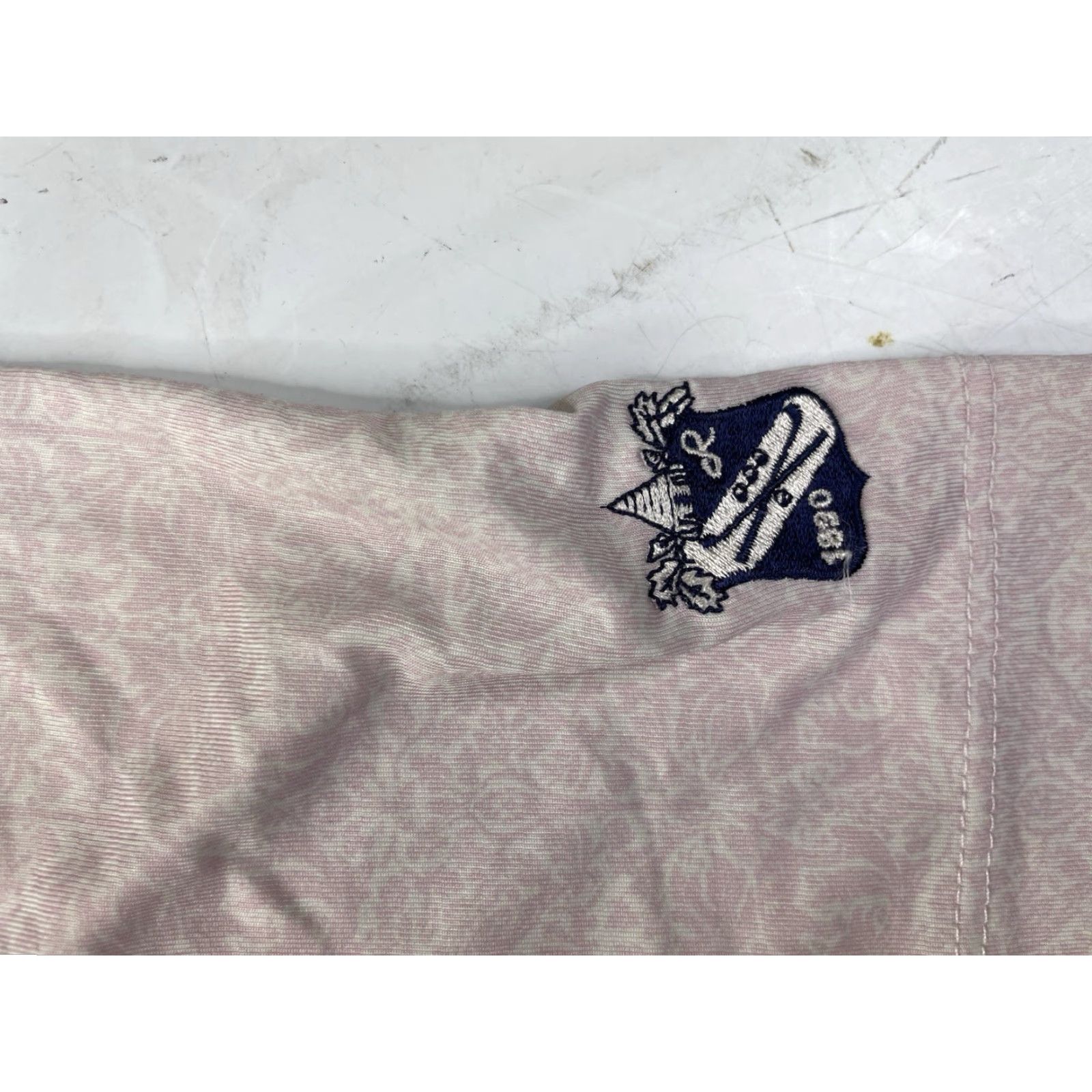 Vintage Greyson Polo Golf Shirt Mens Large Pink White Floral Print Golf Ridgewood CC Size US L / EU 52-54 / 3 - 4 Thumbnail