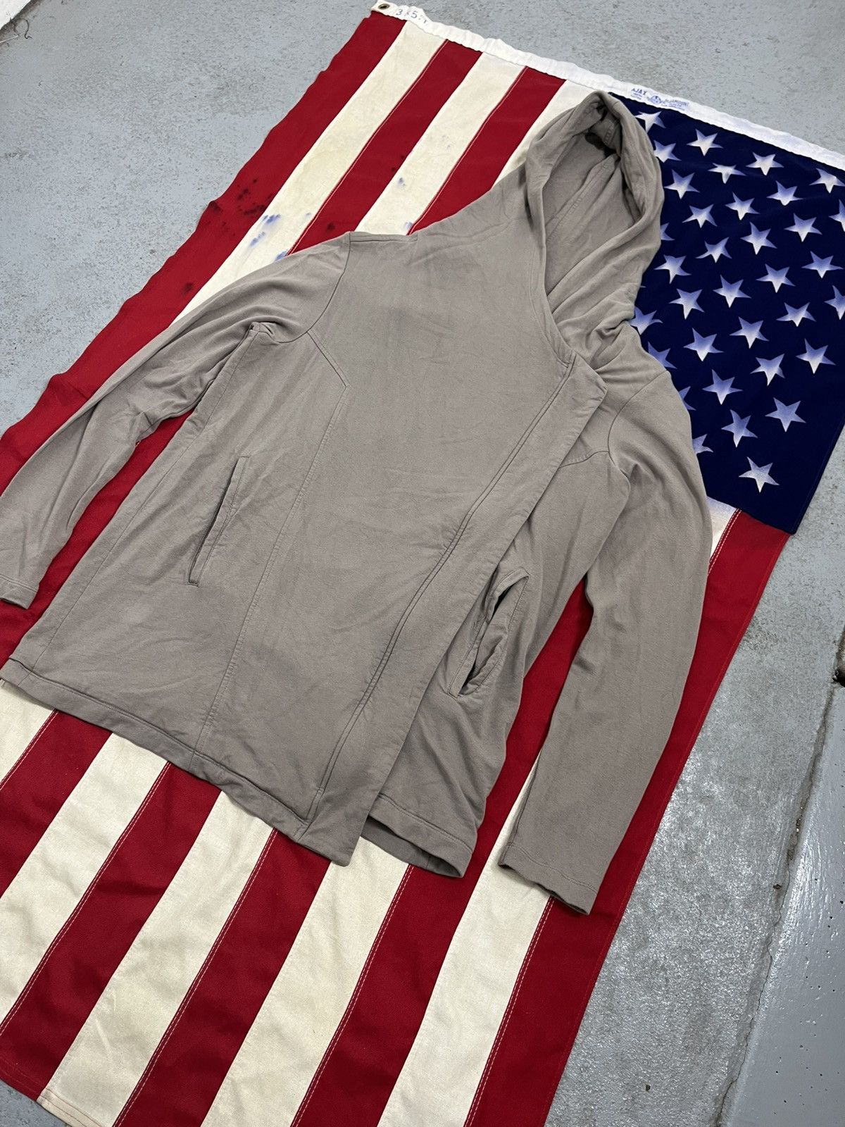 Helmut Lang Helmut Lang Archive Draped Hooded Jacket Size US L / EU 52-54 / 3 - 3 Thumbnail
