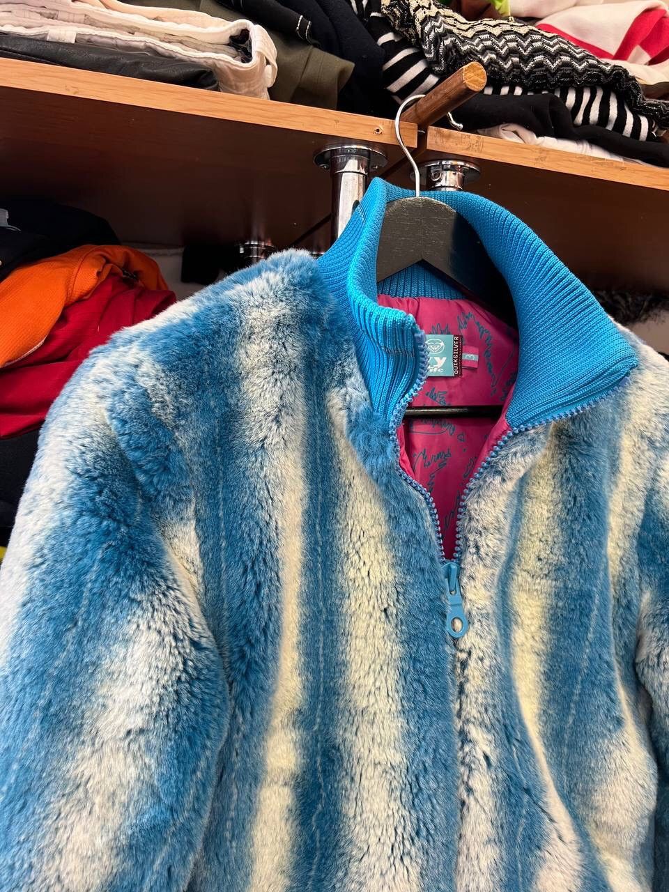 Tripp NYC Y2K Roxy Glamour Fur Jacket Hype Size M / US 6-8 / IT 42-44 - 2 Thumbnail