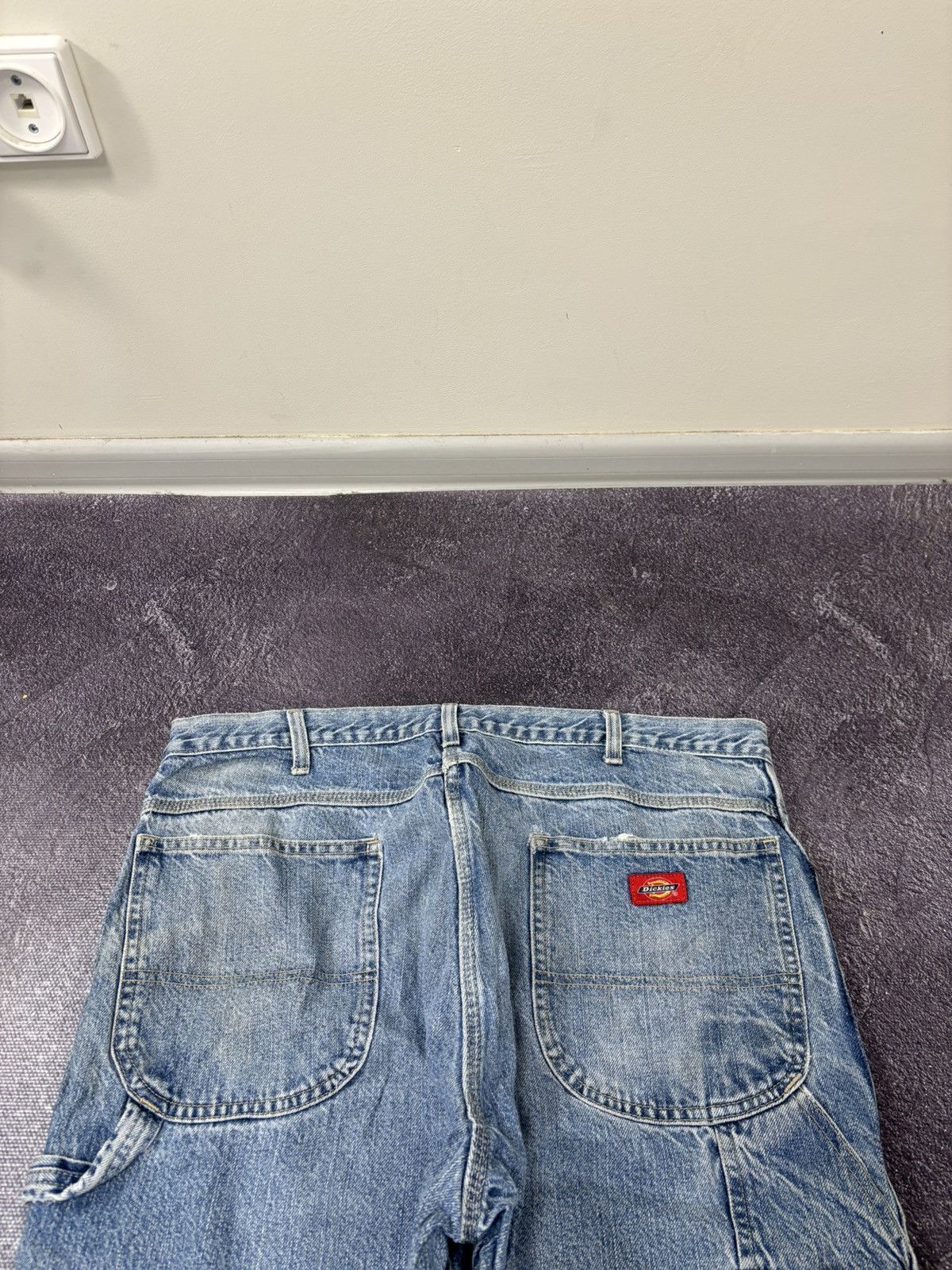 Dickies Vintage Dickies Faded Light Blue Washed Work Baggy Jeans Size US 38 / EU 54 - 5 Thumbnail