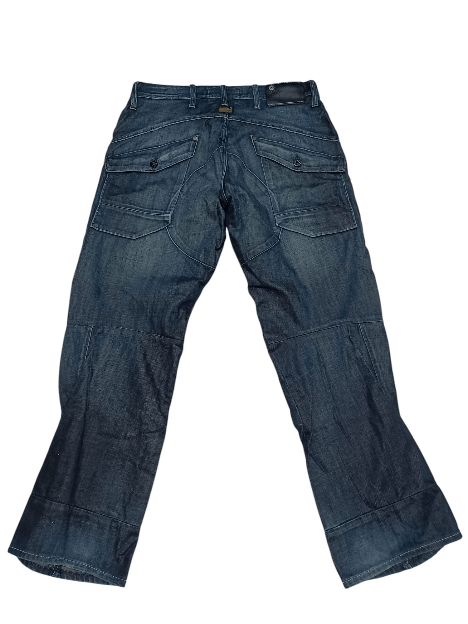 G-Star G STAR RAW MULTIPOCKET CARGO DOUBLE KNEE FIRE JEANS Size US 34 / EU 50 - 4 Thumbnail