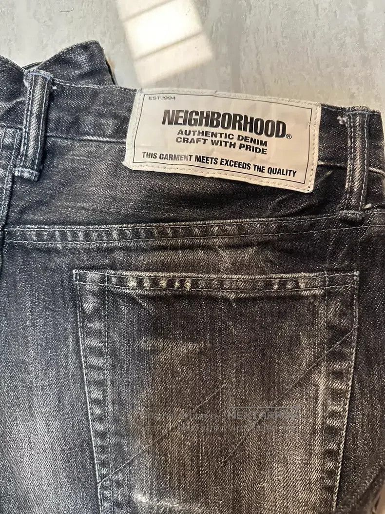 Neighborhood Neighborhood size M Bullet Hole King Denim Pants Size US 27 - 3 Thumbnail