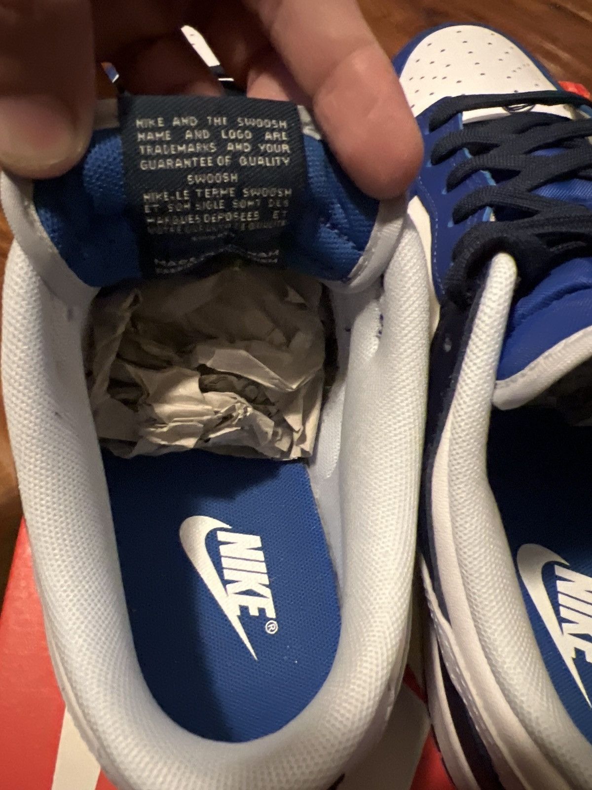 Nike Nike dunk game royal Size US 9.5 / EU 42-43 - 7 Thumbnail