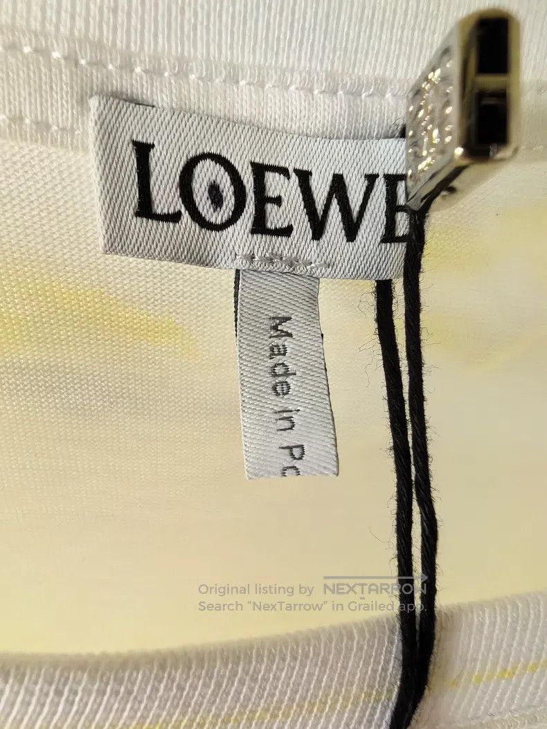 Loewe Loewe Short Sleeve with Logo on Front and Back Size US M / EU 48-50 / 2 - 3 Thumbnail